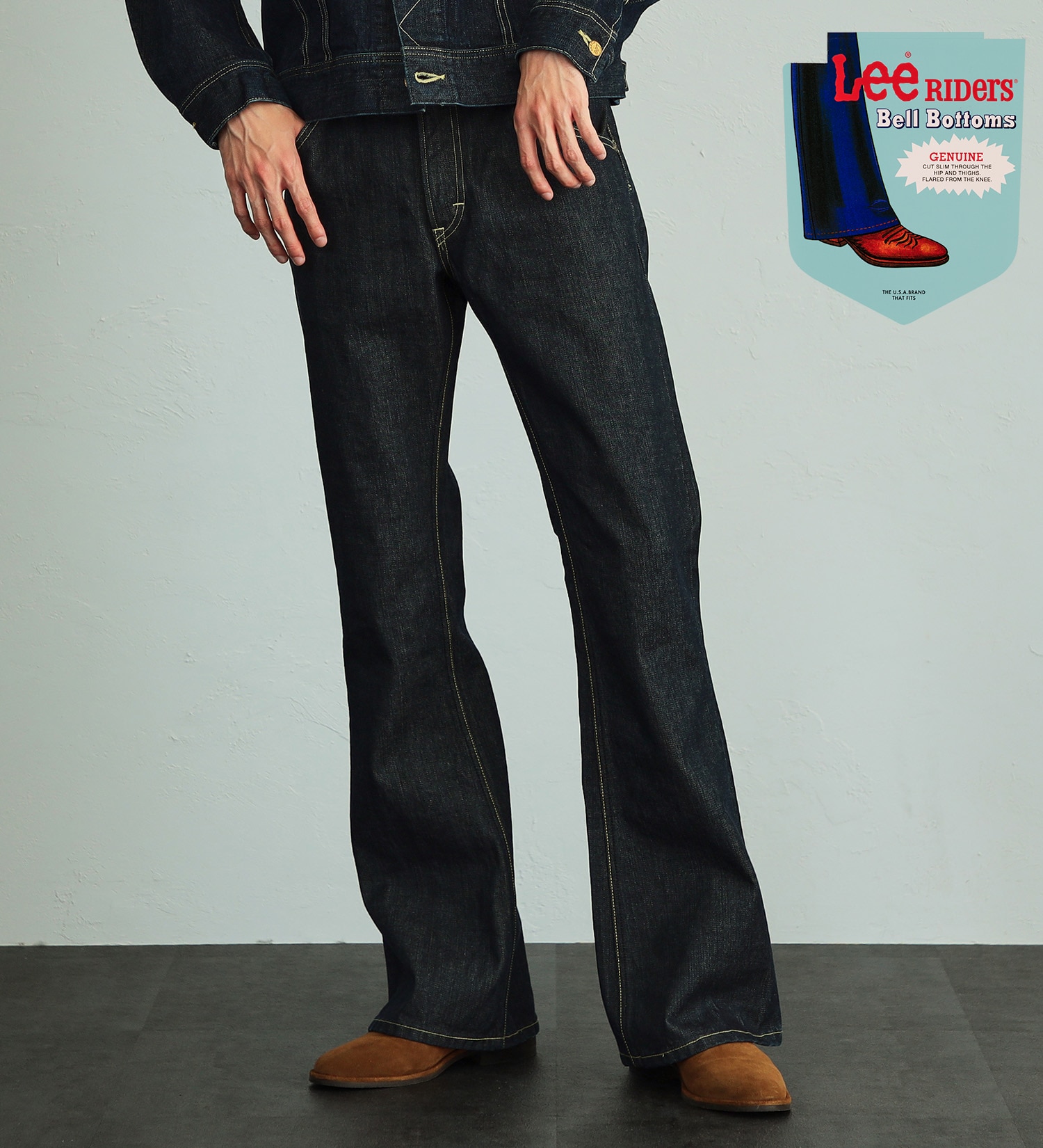 Lee Wrangler BOOTCUT DENIM「今、オトナが穿くべきは ブーツカット