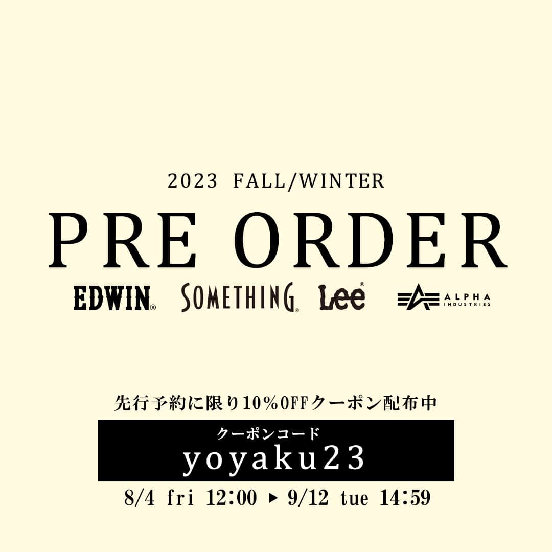 PRE ORDER