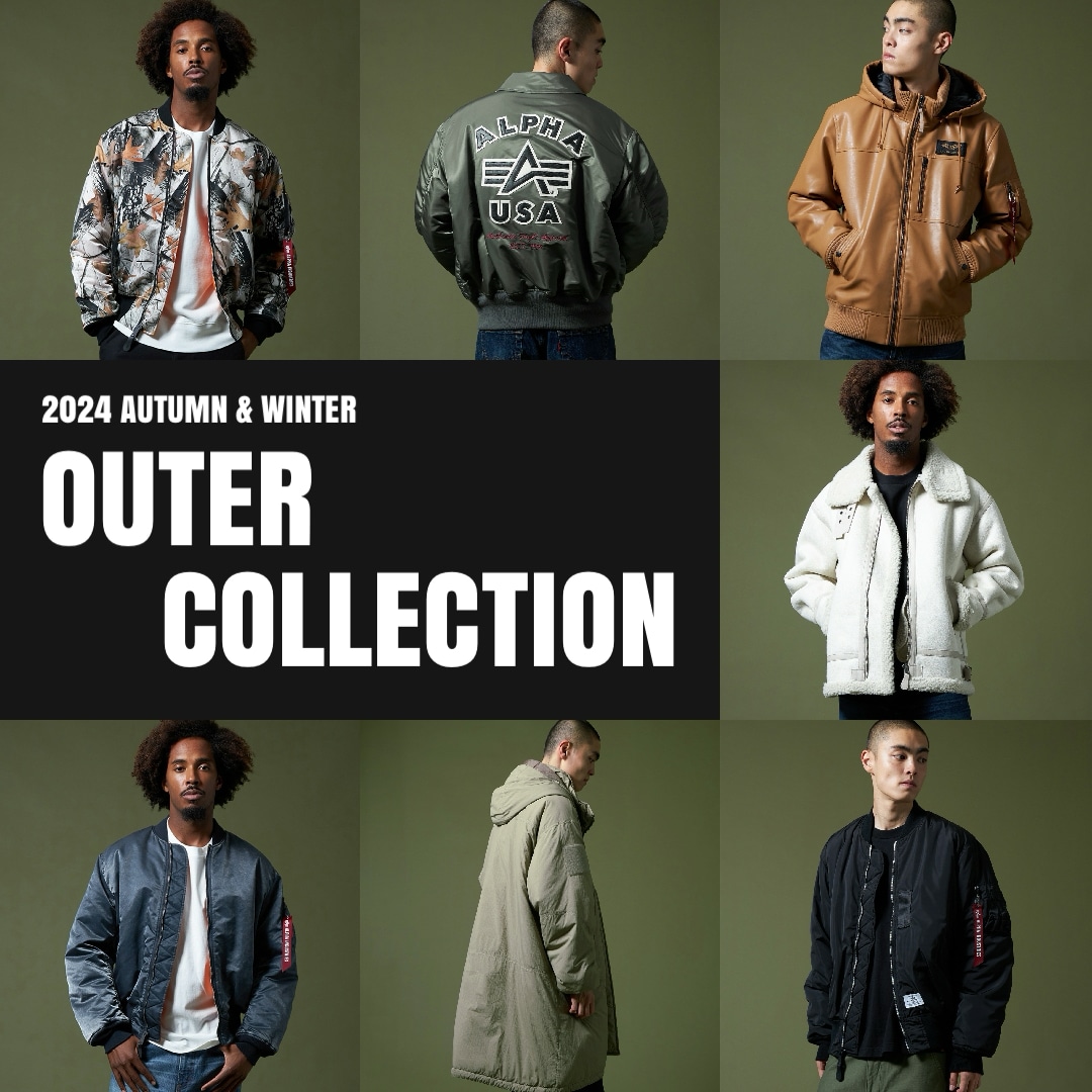 ALPHA 2024 AUTUMEN ＆ WINTER OUTER COLLECTION