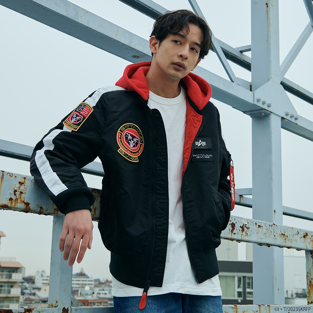 シン・仮面ライダー』EDWIN ・ ALPHA INDUSTRIES とのコラボ