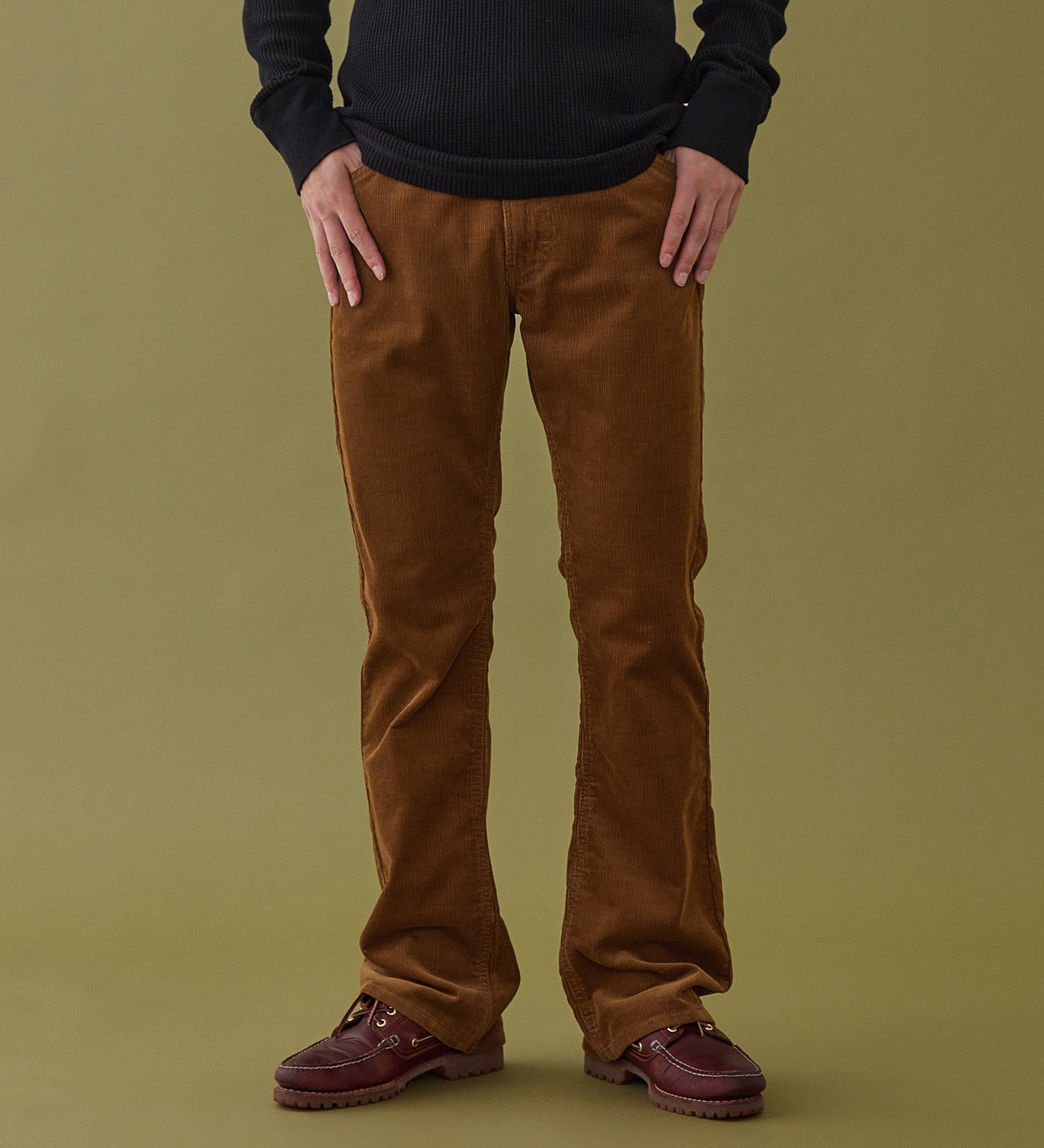 Lee(リー)の【予約P】AMERICAN STANDARD 102 ブーツカット コーデュロイ【暖】|パンツ/パンツ/メンズ|キャメル