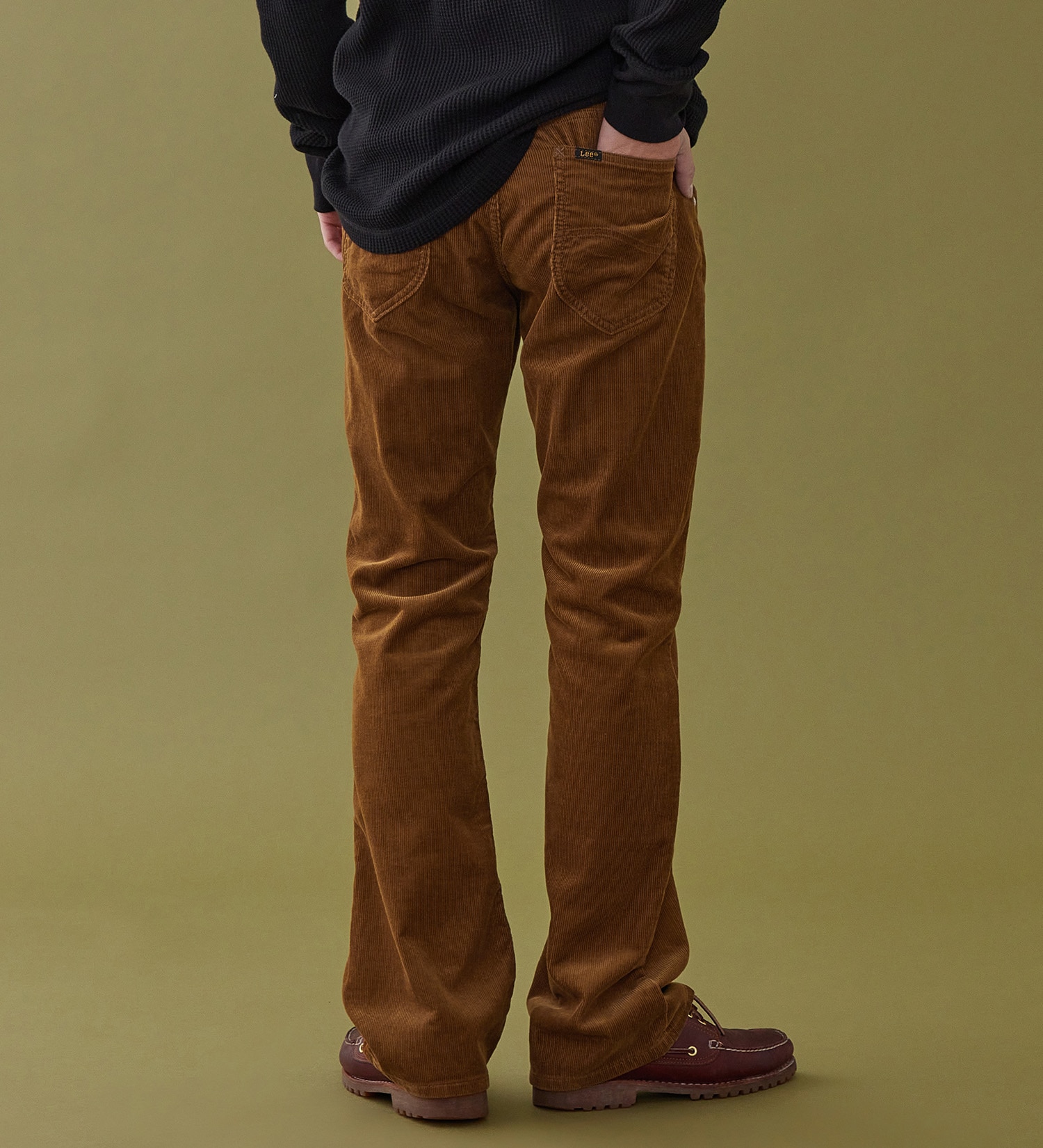 Lee(リー)の【予約P】AMERICAN STANDARD 102 ブーツカット コーデュロイ【暖】|パンツ/パンツ/メンズ|キャメル