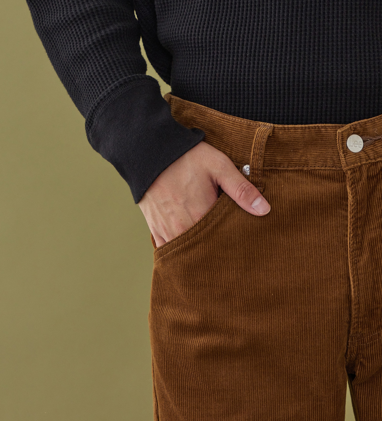 Lee(リー)の【予約P】AMERICAN STANDARD 102 ブーツカット コーデュロイ【暖】|パンツ/パンツ/メンズ|キャメル