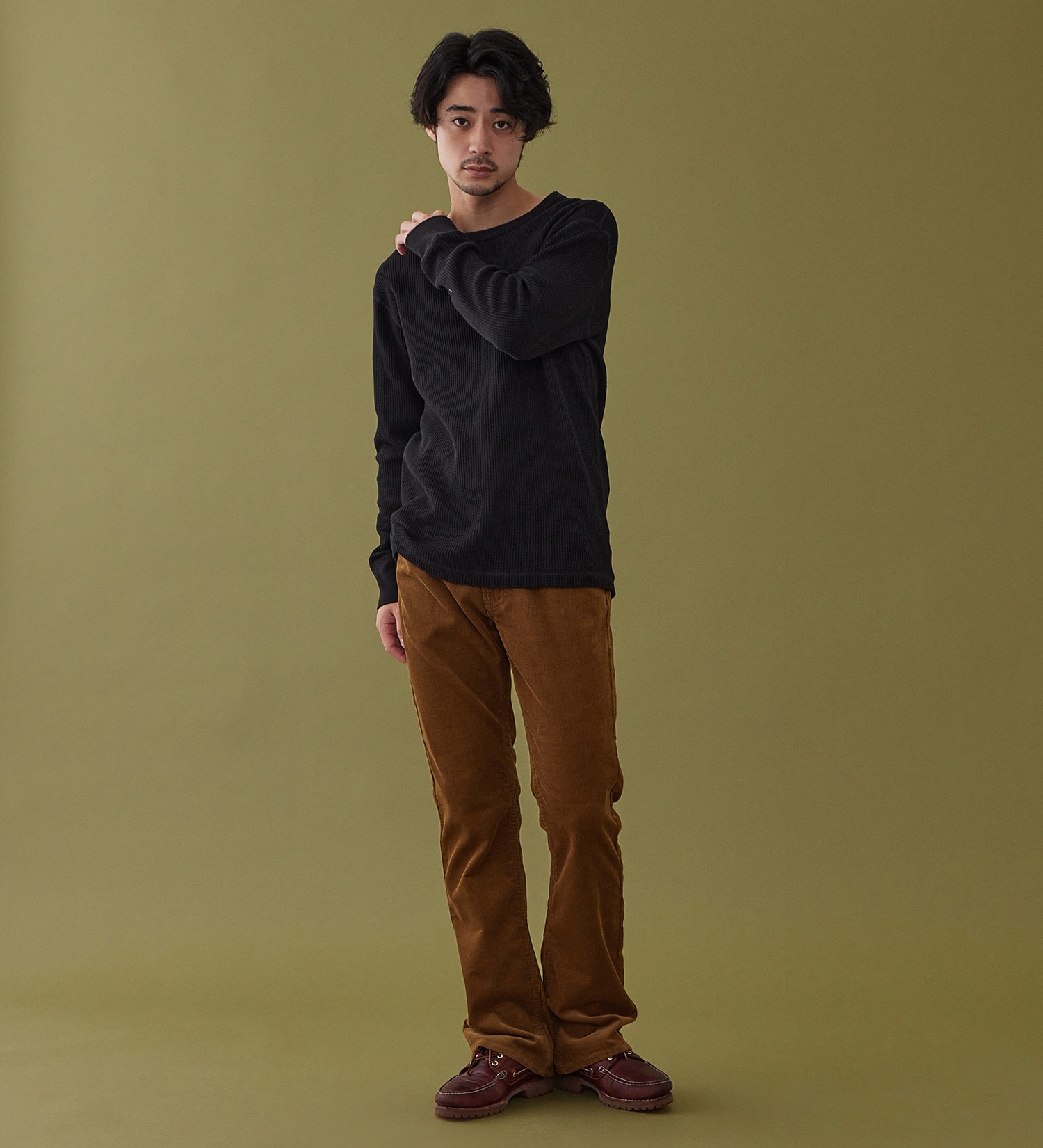 Lee(リー)の【予約P】AMERICAN STANDARD 102 ブーツカット コーデュロイ【暖】|パンツ/パンツ/メンズ|キャメル