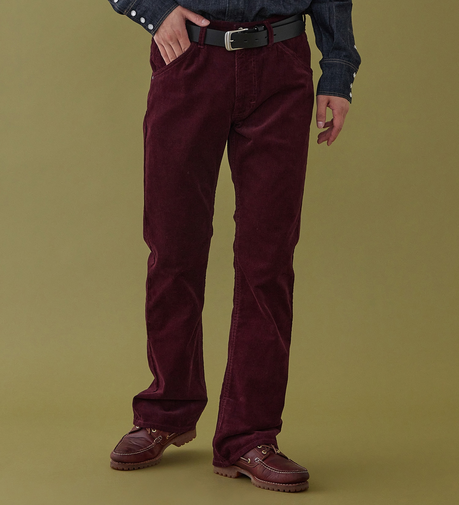 Lee(リー)の【予約P】AMERICAN STANDARD 102 ブーツカット コーデュロイ【暖】|パンツ/パンツ/メンズ|ワイン