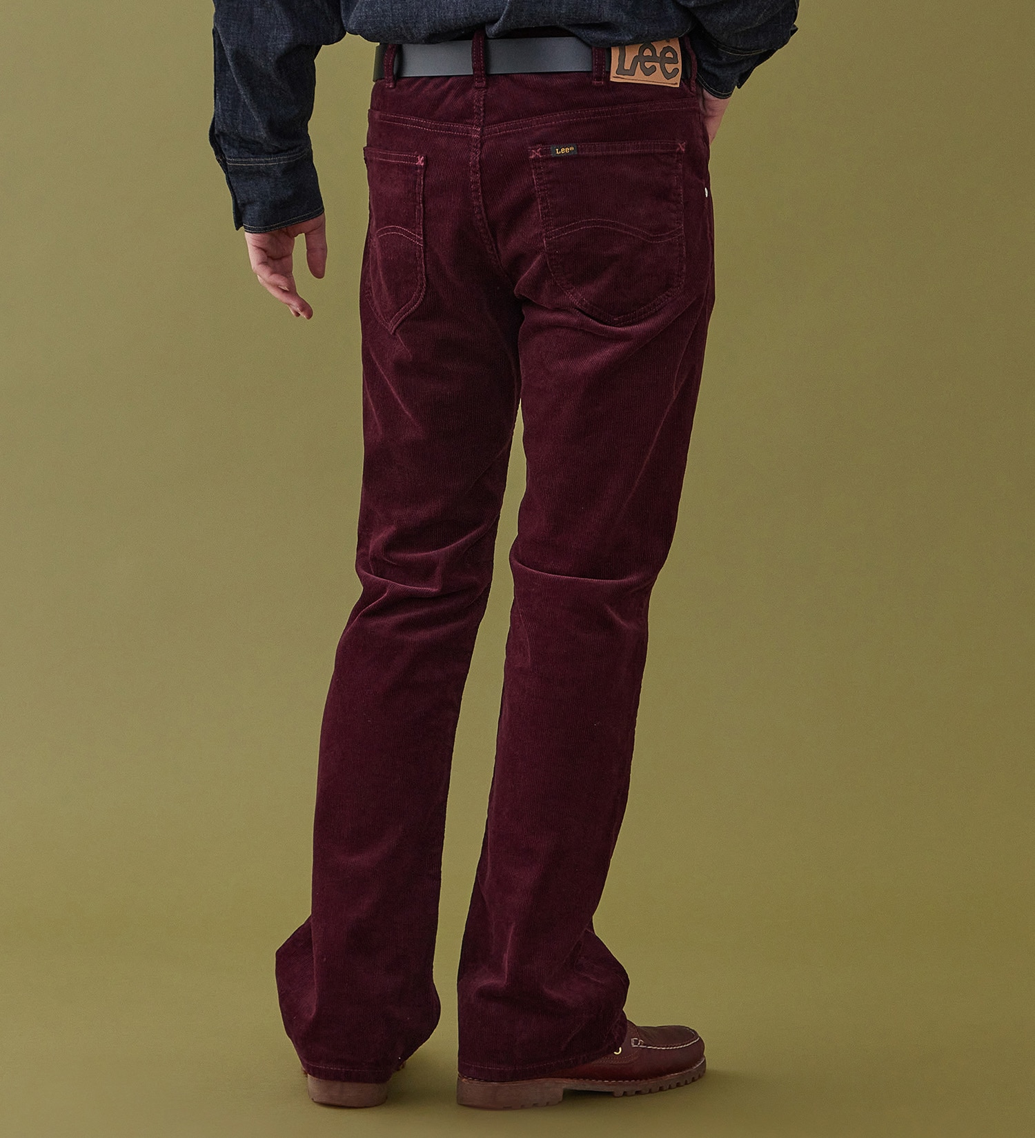 Lee(リー)の【予約P】AMERICAN STANDARD 102 ブーツカット コーデュロイ【暖】|パンツ/パンツ/メンズ|ワイン