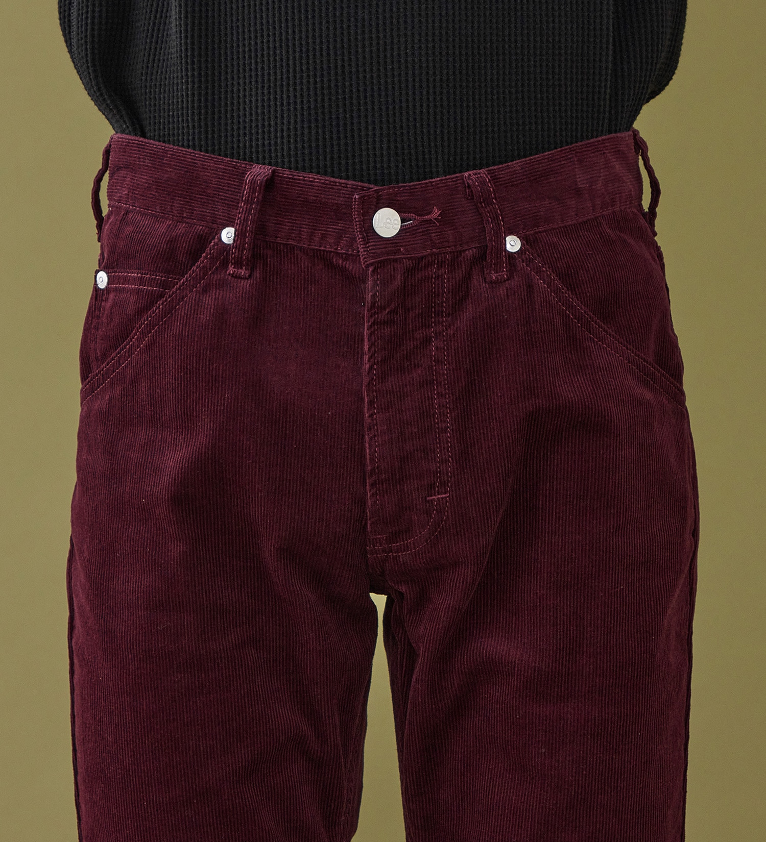 Lee(リー)の【予約P】AMERICAN STANDARD 102 ブーツカット コーデュロイ【暖】|パンツ/パンツ/メンズ|ワイン
