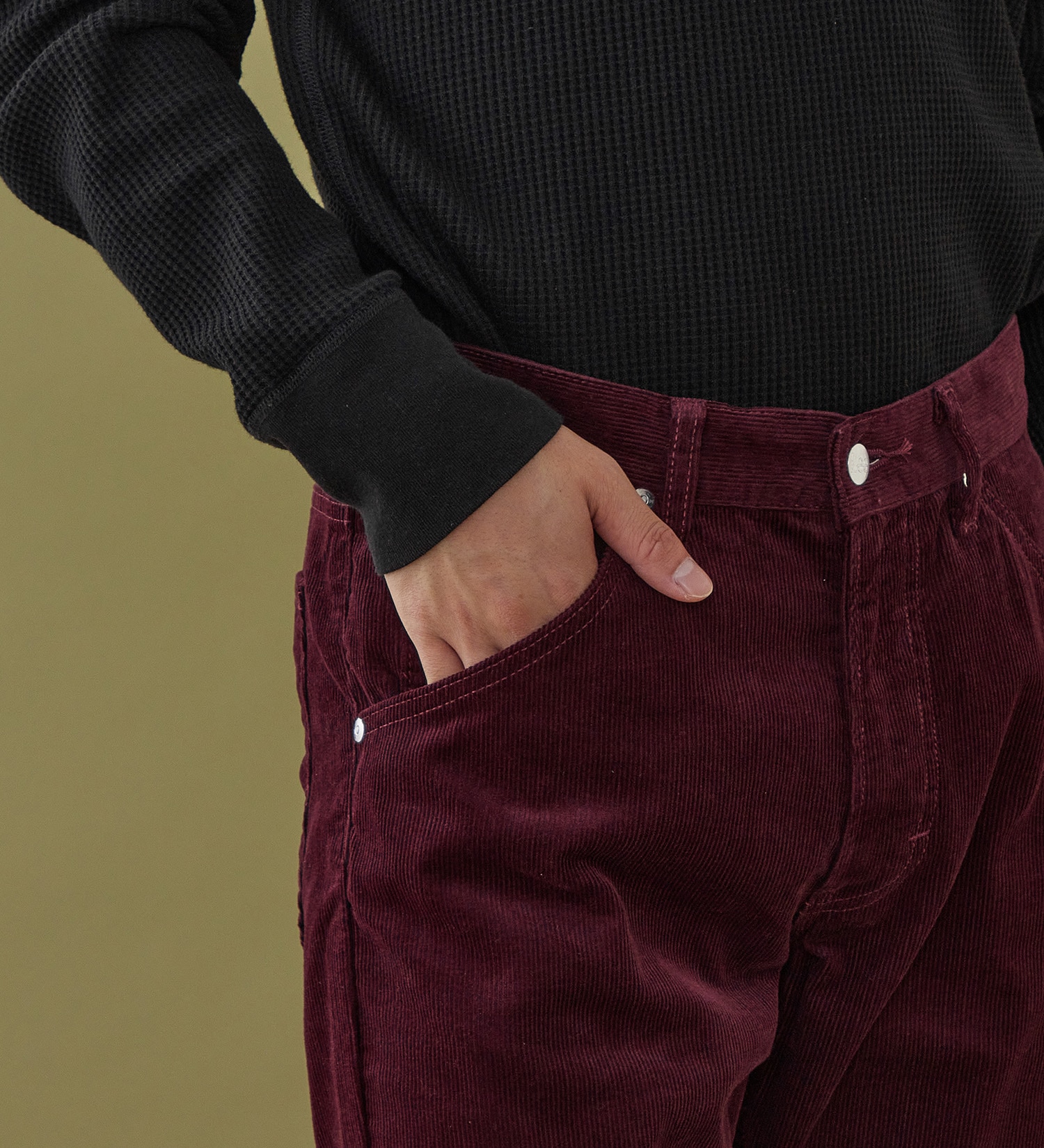 Lee(リー)の【予約P】AMERICAN STANDARD 102 ブーツカット コーデュロイ【暖】|パンツ/パンツ/メンズ|ワイン