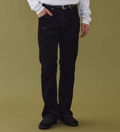Lee(リー)の【予約P】AMERICAN STANDARD 102 ブーツカット コーデュロイ【暖】|パンツ/パンツ/メンズ|ブラック