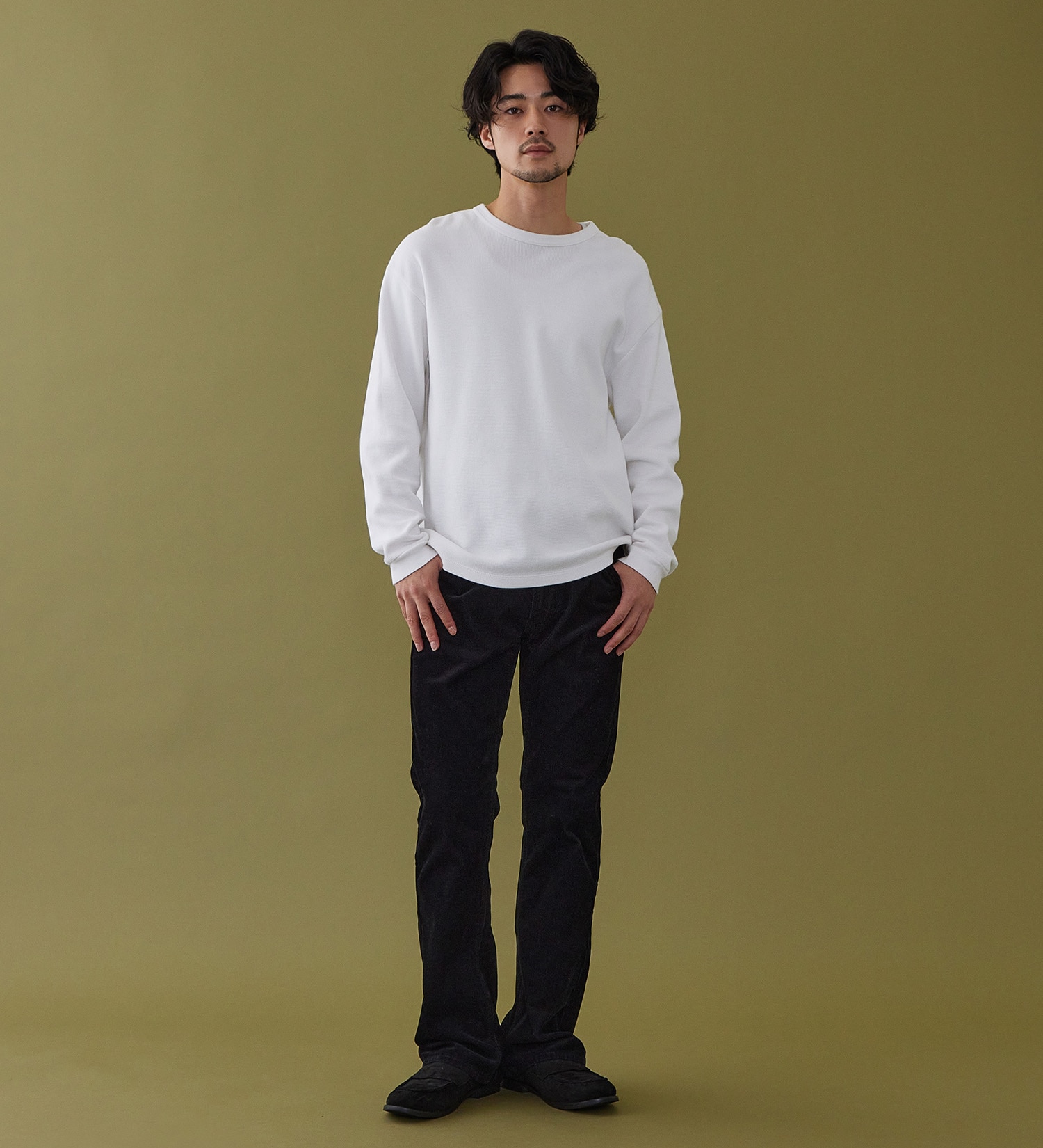 Lee(リー)の【予約P】AMERICAN STANDARD 102 ブーツカット コーデュロイ【暖】|パンツ/パンツ/メンズ|ブラック