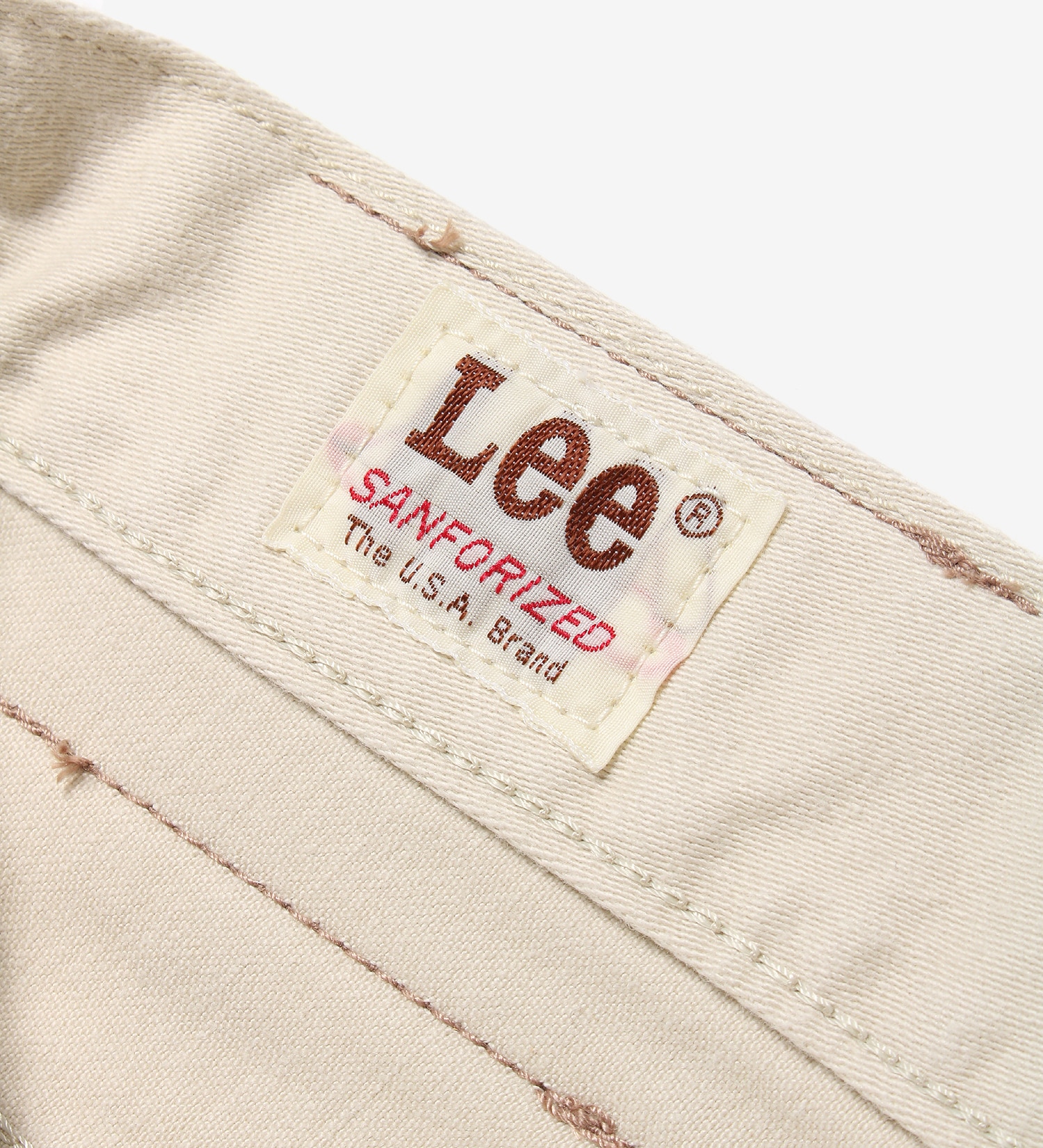 Lee(リー)のAMERICAN STANDARD 102 ブーツカット（サテン）|パンツ/パンツ/メンズ|アイボリー