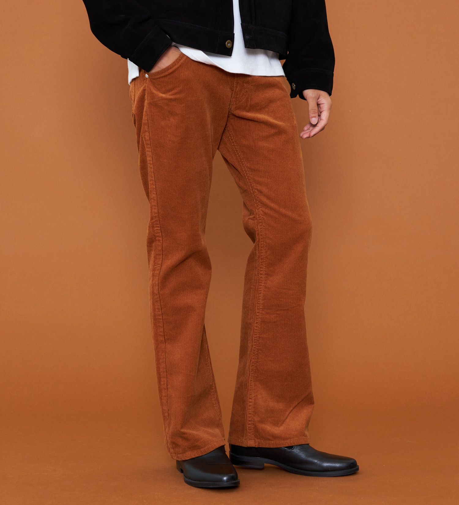 Lee(リー)の【予約P】【暖】AMERICAN STANDARD 102ブーツカット コーデュロイパンツ/コーデュロイセットアップ可|パンツ/パンツ/メンズ|キャメル