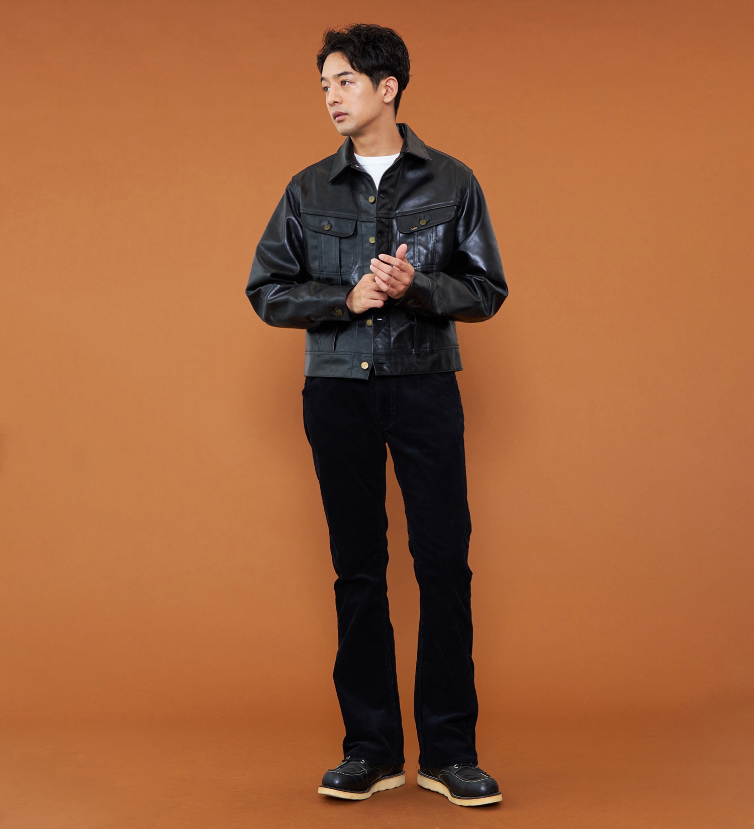 Lee(リー)の【予約P】【暖】AMERICAN STANDARD 102ブーツカット コーデュロイパンツ/コーデュロイセットアップ可|パンツ/パンツ/メンズ|ブラック