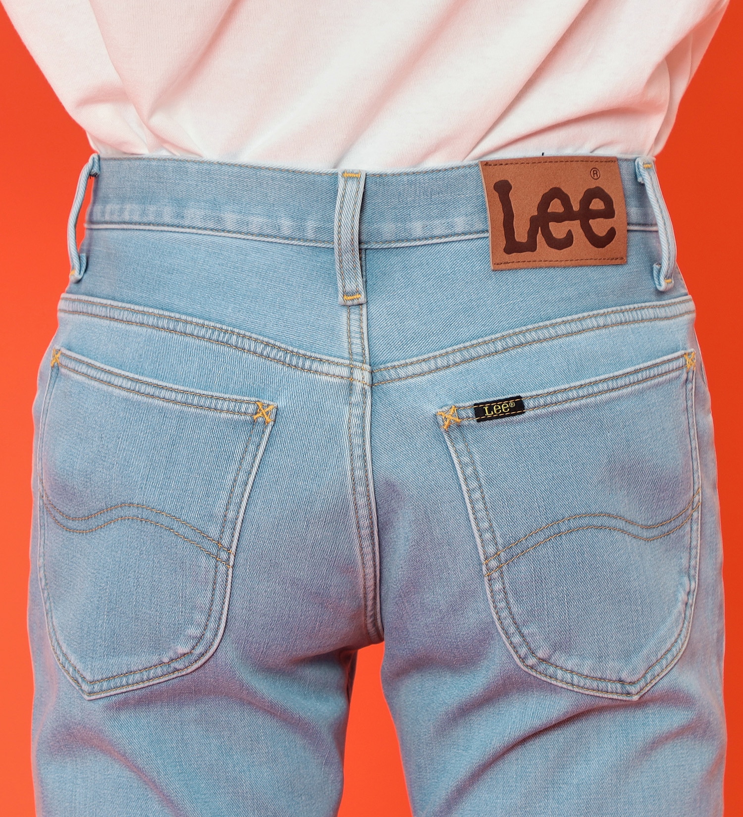 Lee(リー)の【BLACKFRIDAY】【3,000円OFF】【裏起毛】AMERICAN STANDARD 102 ブーツカット【暖】|パンツ/デニムパンツ/メンズ|淡色ブルー