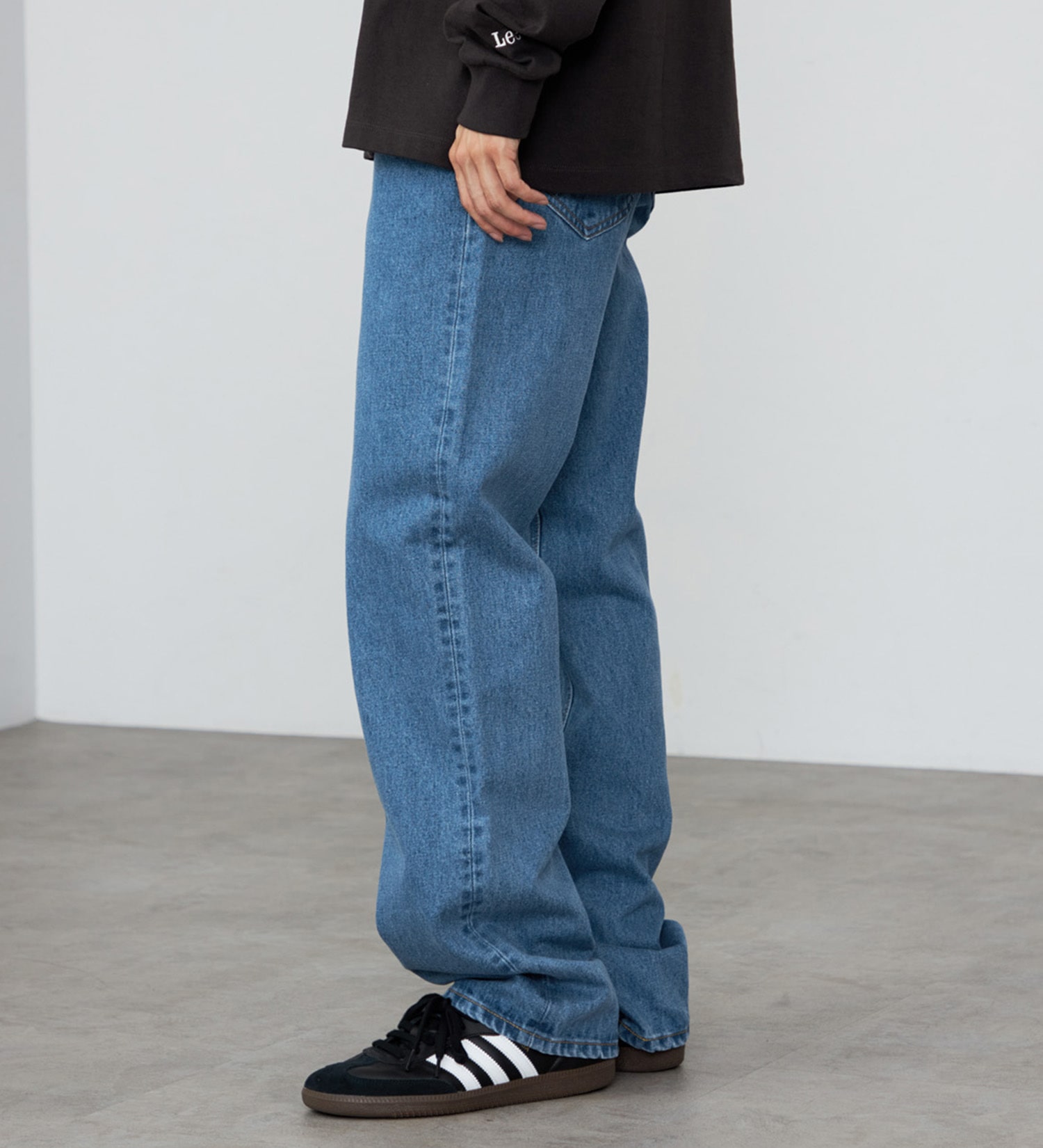 Lee(リー)のAMERICAN STANDARD 200 フルカットジーンズ【股下長め84cm】|パンツ/デニム/ジーンズパンツ/メンズ|淡色ブルー