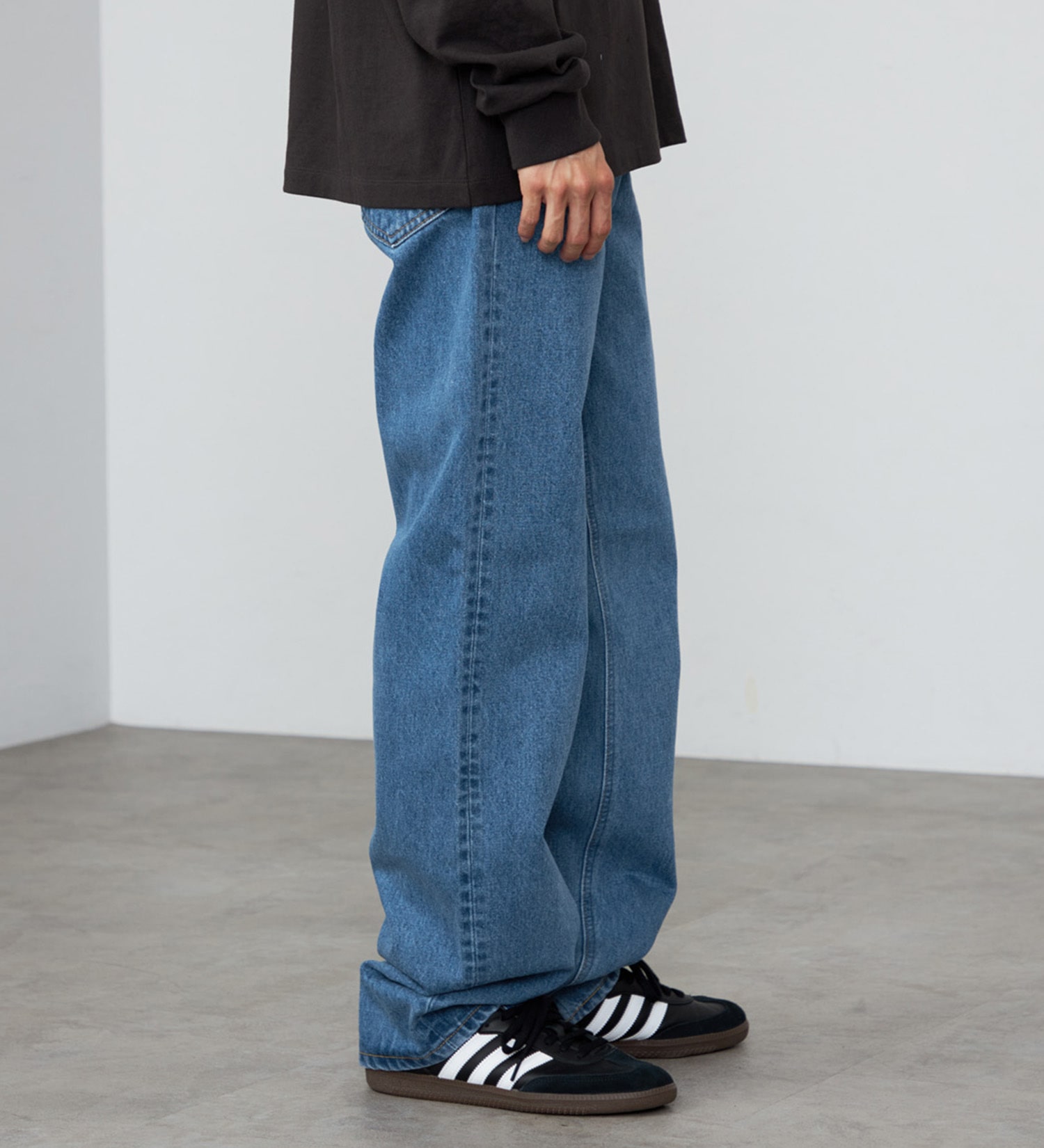 Lee(リー)のAMERICAN STANDARD 200 フルカットジーンズ【股下長め84cm】|パンツ/デニム/ジーンズパンツ/メンズ|淡色ブルー