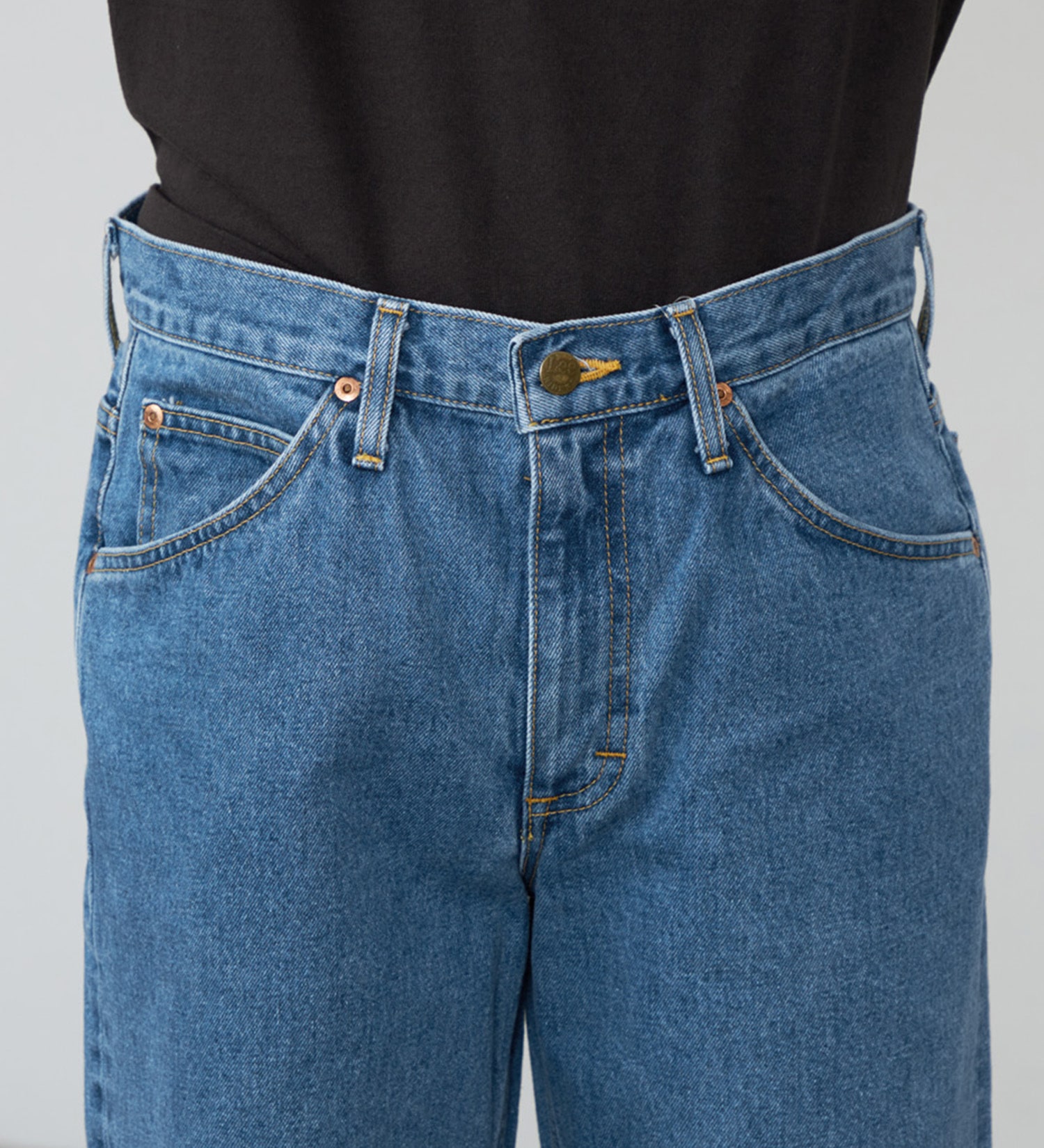 Lee(リー)のAMERICAN STANDARD 200 フルカットジーンズ【股下長め84cm】|パンツ/デニム/ジーンズパンツ/メンズ|淡色ブルー