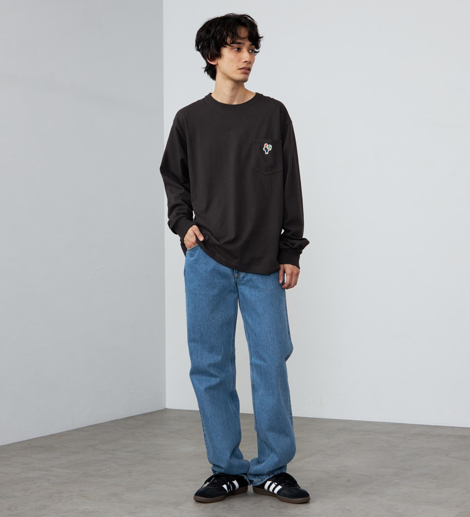 Lee(リー)のAMERICAN STANDARD 200 フルカットジーンズ【股下長め84cm】|パンツ/デニム/ジーンズパンツ/メンズ|淡色ブルー