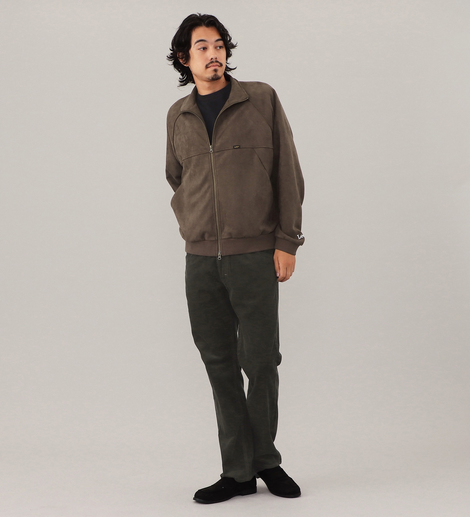 Lee(リー)の【予約P】AMERICAN STANDARD 201 ストレート コーデュロイ【暖】|パンツ/パンツ/メンズ|オリーブ