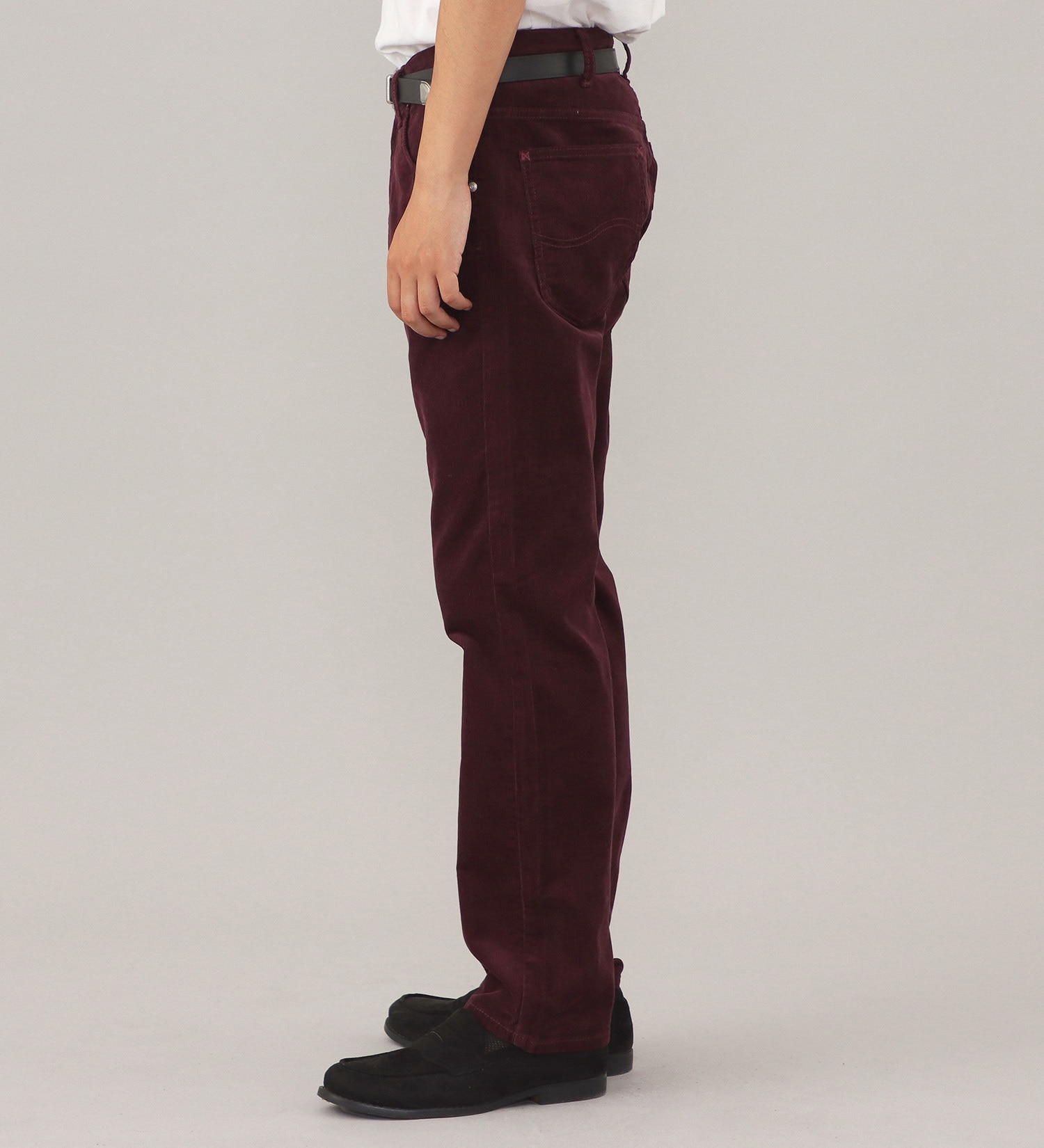 Lee(リー)の【予約P】AMERICAN STANDARD 201 ストレート コーデュロイ【暖】|パンツ/パンツ/メンズ|ワイン