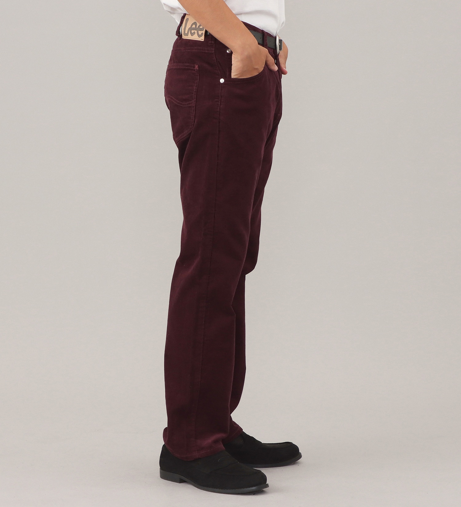 Lee(リー)の【予約P】AMERICAN STANDARD 201 ストレート コーデュロイ【暖】|パンツ/パンツ/メンズ|ワイン