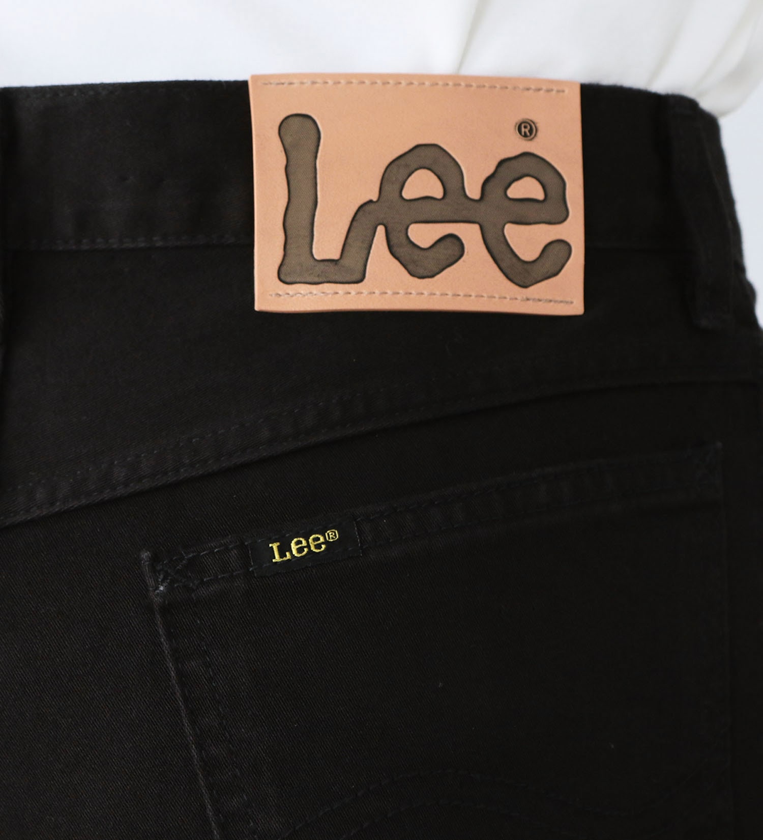 Lee(リー)の【10％OFF対象】AMERICAN STANDARD 201ウエスターナー サテン ストレートパンツ|パンツ/デニムパンツ/メンズ|ブラック