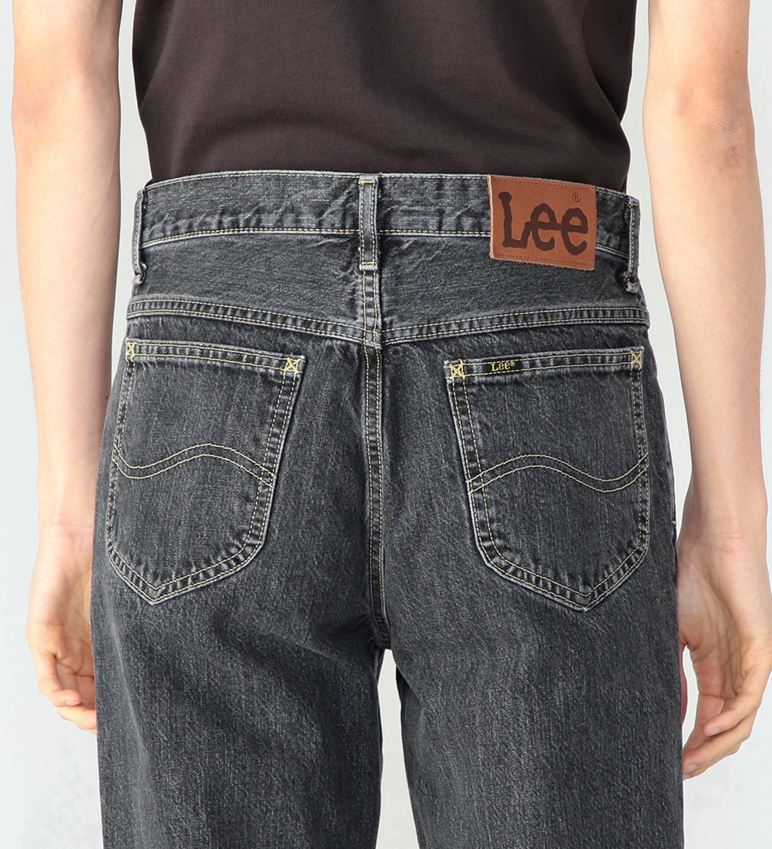 Lee(リー)の【試着対象】AMERICAN STANDARD 201 ストレートジーンズ|パンツ/デニムパンツ/メンズ|ブラックデニム2
