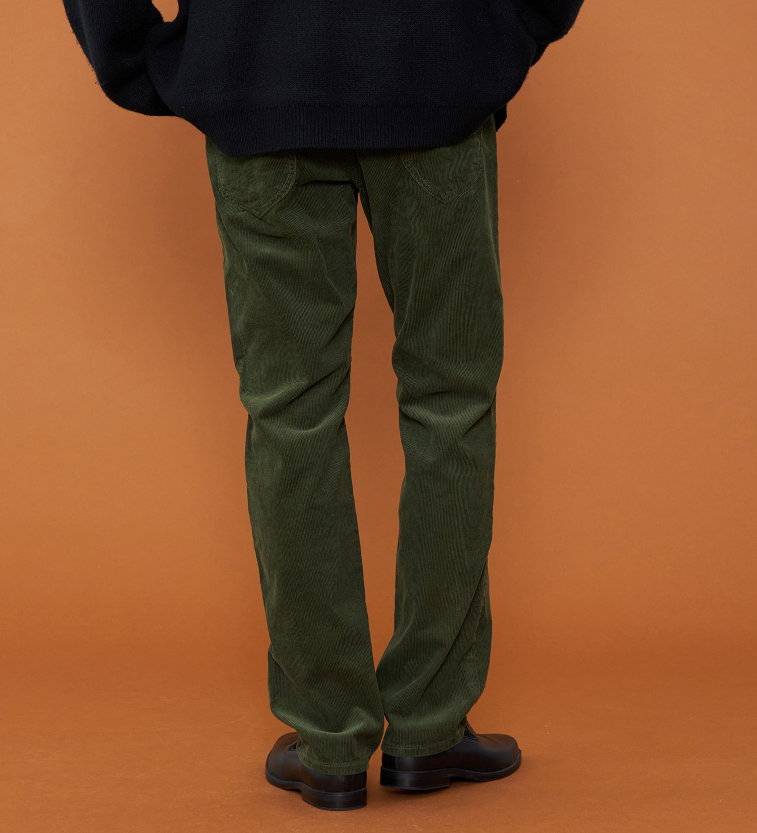 Lee(リー)の【予約P】【暖】AMERICAN STANDARD 201ストレート コーデュロイパンツ/コーデュロイセットアップ可|パンツ/パンツ/メンズ|オリーブ