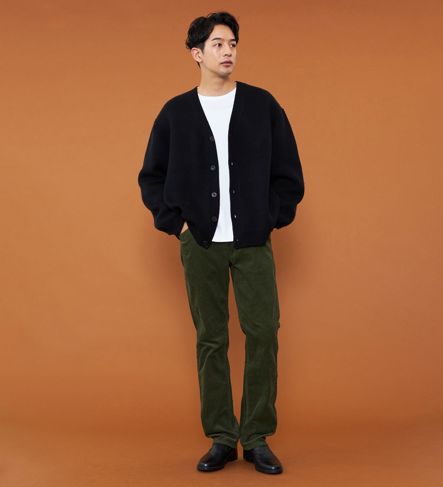 Lee(リー)の【予約P】【暖】AMERICAN STANDARD 201ストレート コーデュロイパンツ/コーデュロイセットアップ可|パンツ/パンツ/メンズ|オリーブ