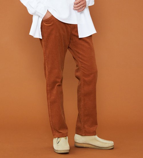 Lee(リー)の【予約P】【暖】AMERICAN STANDARD 201ストレート コーデュロイパンツ/コーデュロイセットアップ可|パンツ/パンツ/メンズ|キャメル