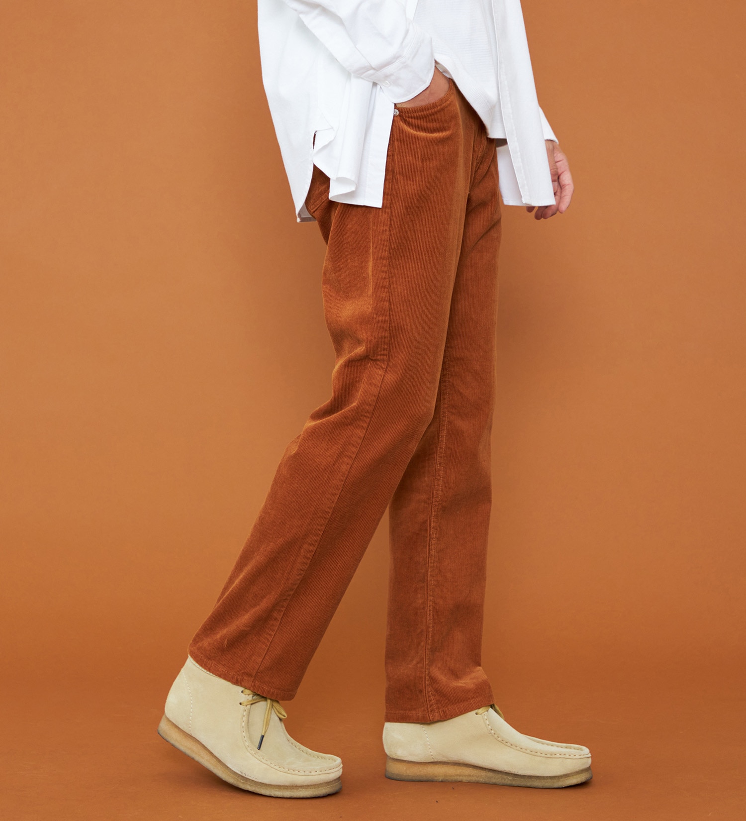 Lee(リー)の【予約P】【暖】AMERICAN STANDARD 201ストレート コーデュロイパンツ/コーデュロイセットアップ可|パンツ/パンツ/メンズ|キャメル