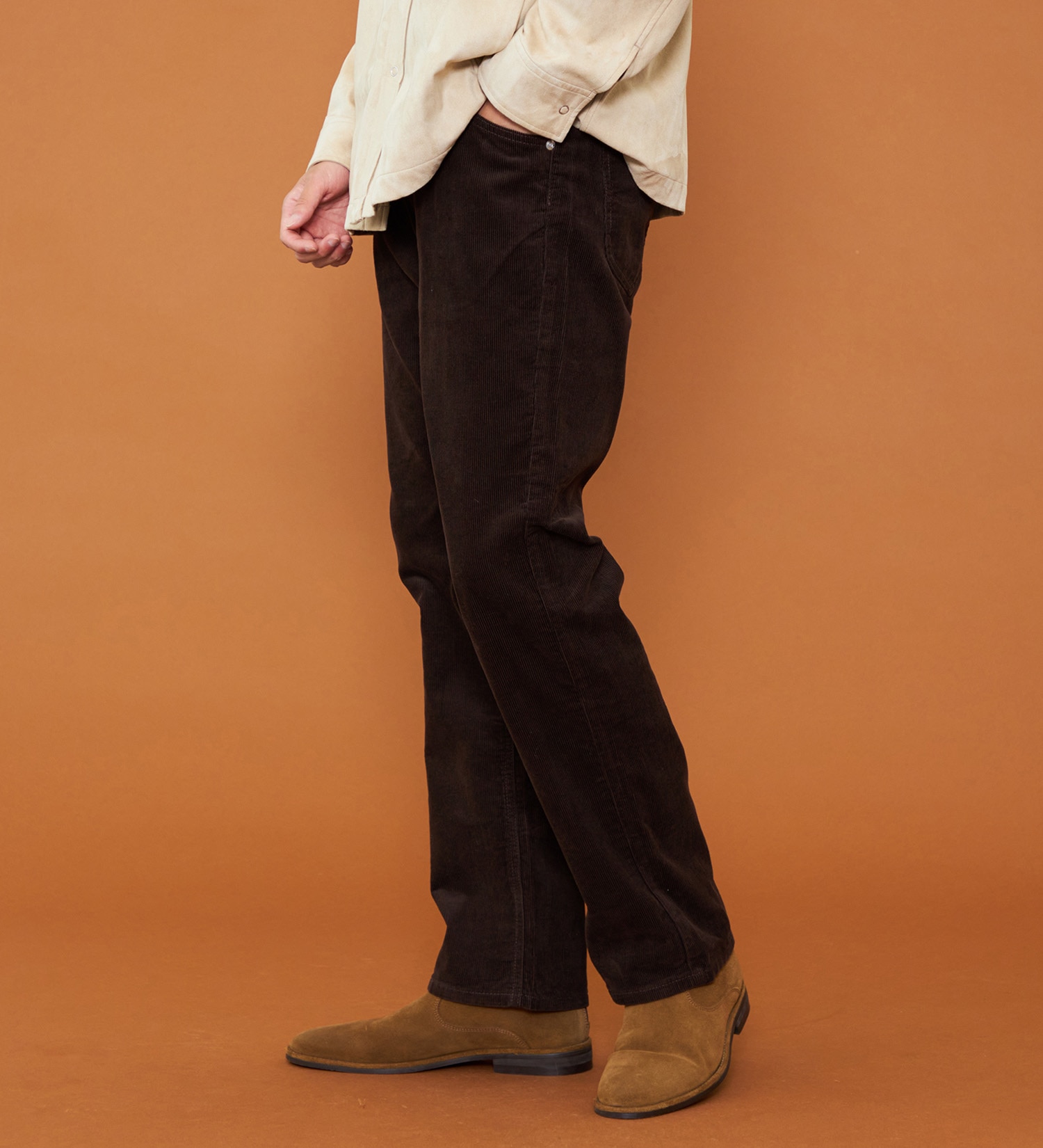 Lee(リー)の【予約P】【暖】AMERICAN STANDARD 201ストレート コーデュロイパンツ/コーデュロイセットアップ可|パンツ/パンツ/メンズ|ブラウン