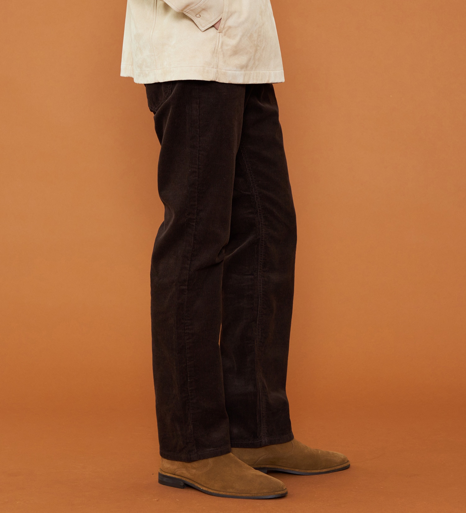 Lee(リー)の【予約P】【暖】AMERICAN STANDARD 201ストレート コーデュロイパンツ/コーデュロイセットアップ可|パンツ/パンツ/メンズ|ブラウン