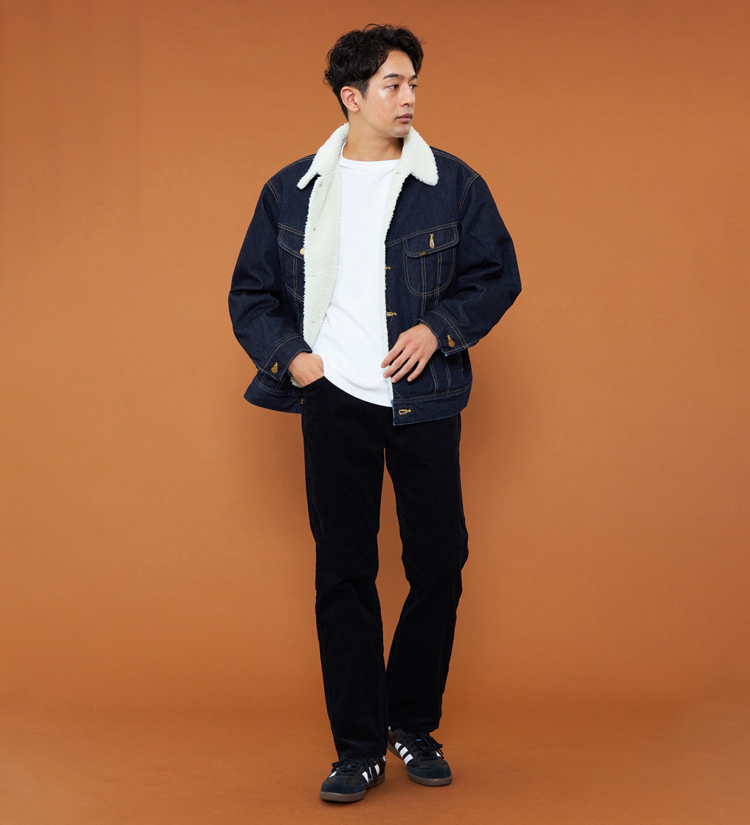 Lee(リー)の【予約P】【暖】AMERICAN STANDARD 201ストレート コーデュロイパンツ/コーデュロイセットアップ可|パンツ/パンツ/メンズ|ブラック