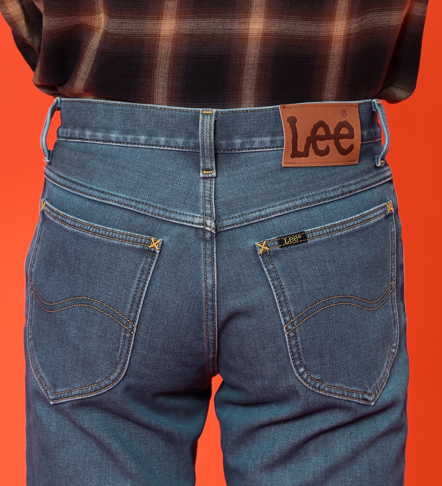 Lee(リー)の【BLACKFRIDAY】【3,000円OFF】【裏起毛】AMERICAN STANDARD　201ストレート【暖】|パンツ/デニムパンツ/メンズ|中色ブルー