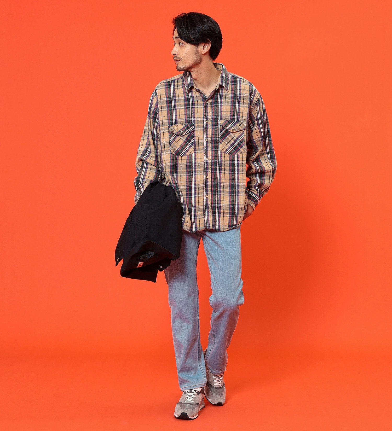 Lee(リー)の【BLACKFRIDAY】【3,000円OFF】【裏起毛】AMERICAN STANDARD 201ストレート【暖】|パンツ/デニムパンツ/メンズ|淡色ブルー