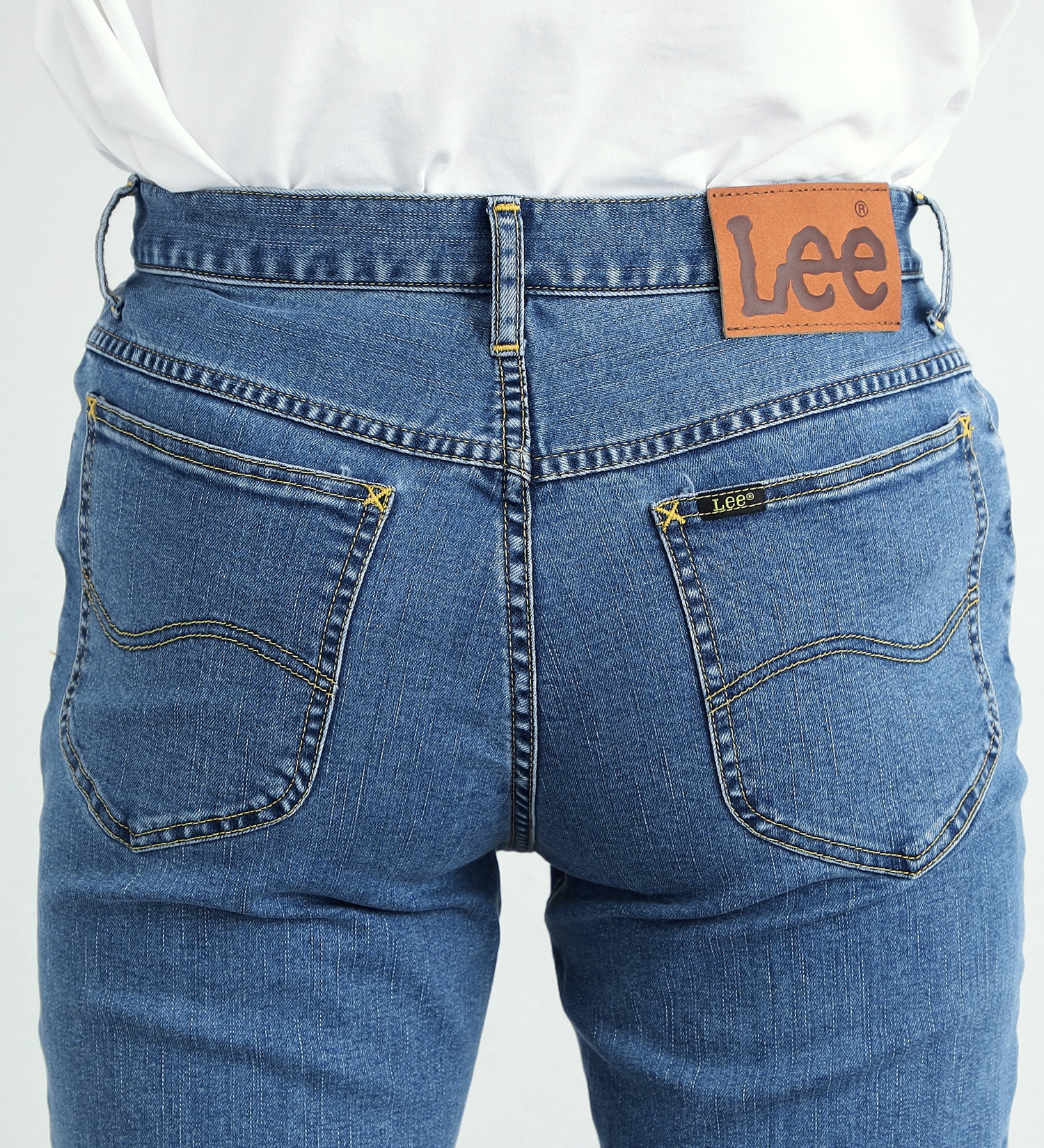 Lee(リー)の【涼・COOL】ドライタッチで涼しく快適AMERICAN STANDARD 201 ストレート|パンツ/デニムパンツ/メンズ|淡色ブルー