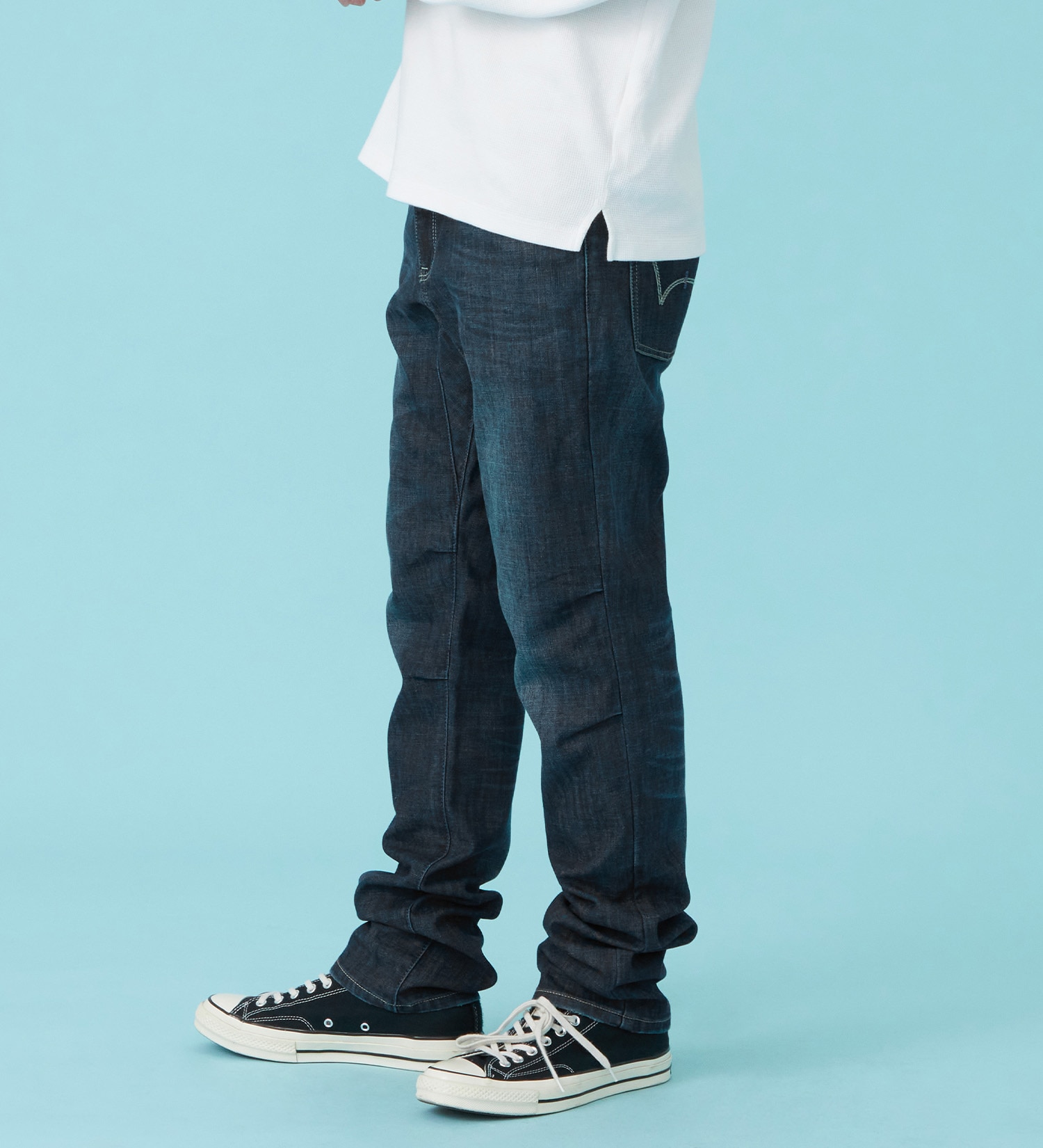 EDWIN(エドウイン)の【56design別注】【夏用】バイク用 COOL ライディングジーンズ デニムパンツ|パンツ/デニム / ジーンズパンツ/メンズ|濃色ブルー