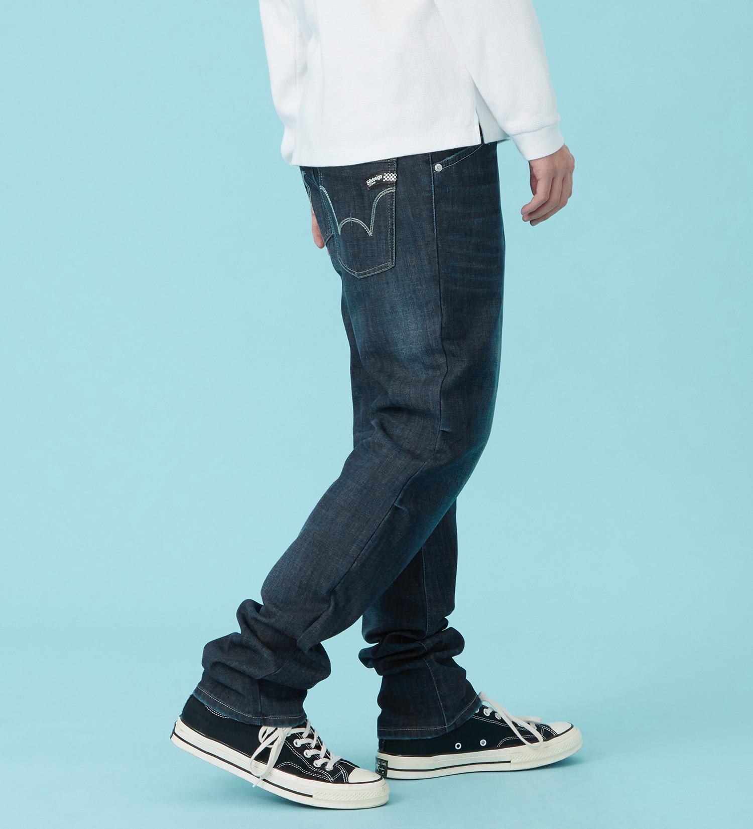 EDWIN(エドウイン)の【56design別注】【夏用】バイク用 COOL ライディングジーンズ デニムパンツ|パンツ/デニム / ジーンズパンツ/メンズ|濃色ブルー