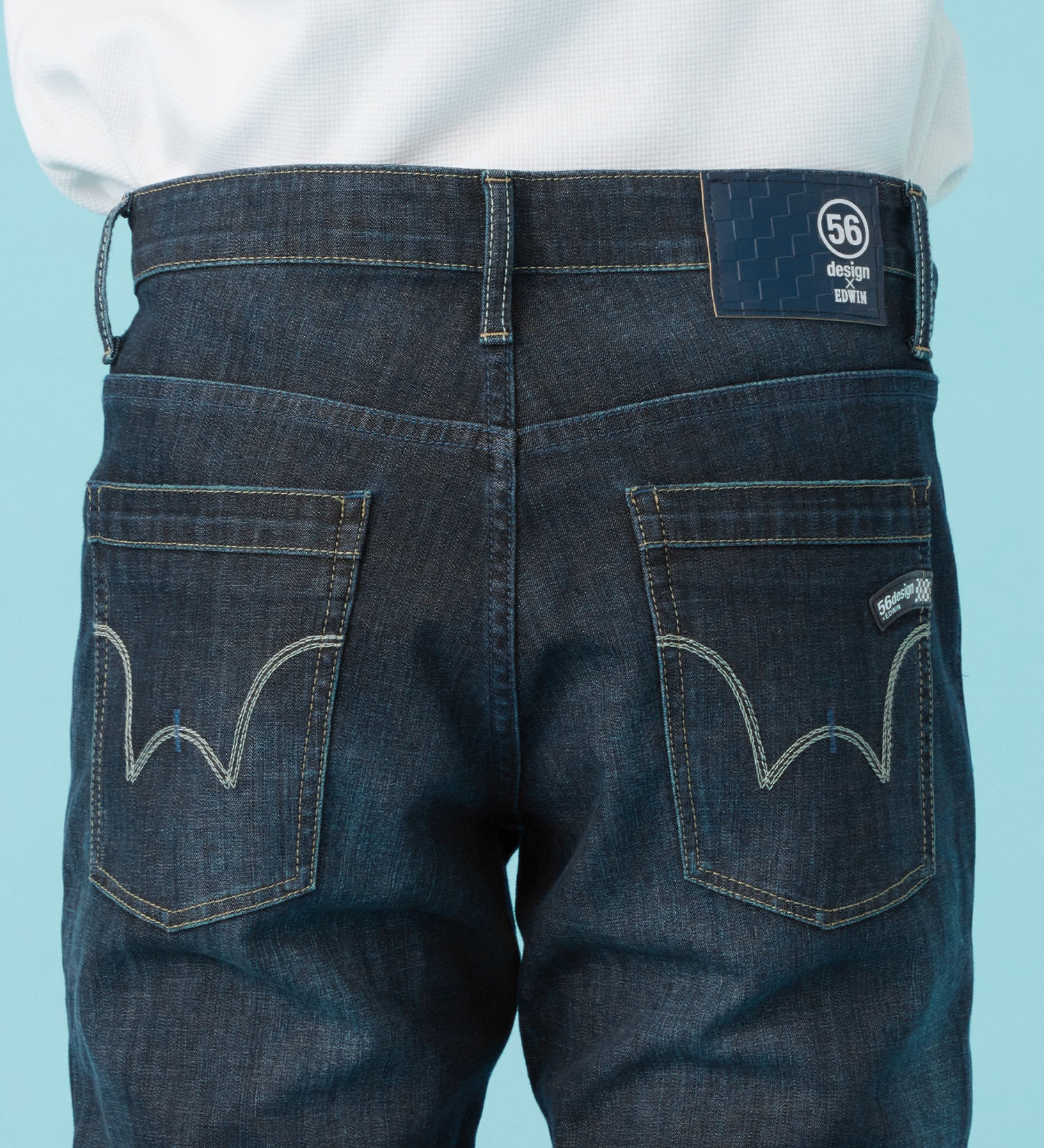 EDWIN(エドウイン)の【56design別注】【夏用】バイク用 COOL ライディングジーンズ デニムパンツ|パンツ/デニム / ジーンズパンツ/メンズ|濃色ブルー