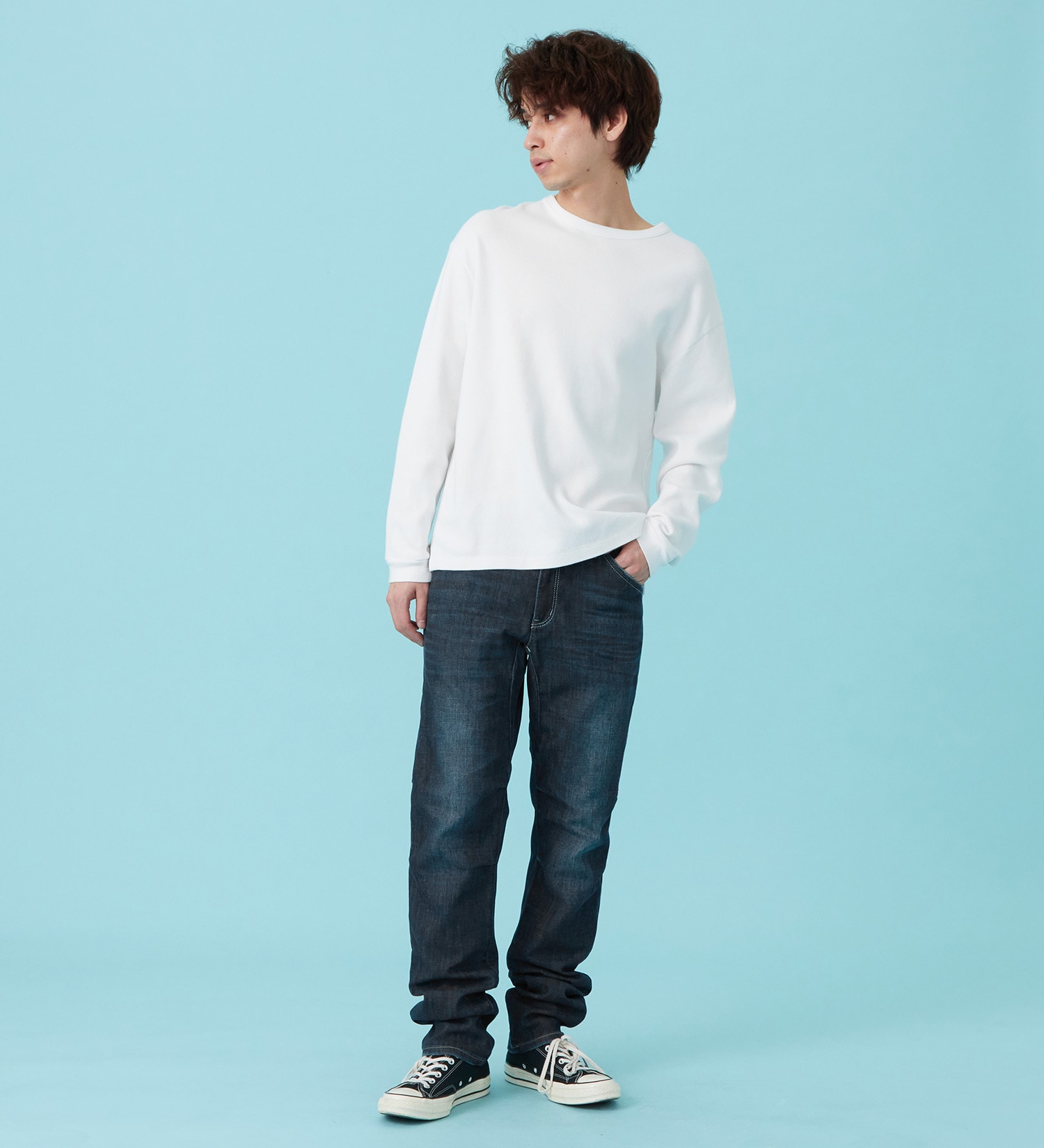 EDWIN(エドウイン)の【56design別注】【夏用】バイク用 COOL ライディングジーンズ デニムパンツ|パンツ/デニム / ジーンズパンツ/メンズ|濃色ブルー