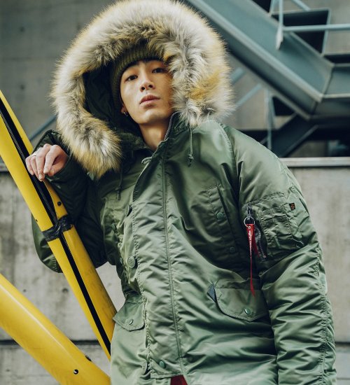 ALPHA INDUSTRIES ミリタリ- ジャケット N-3B | www.mdh.com.sa