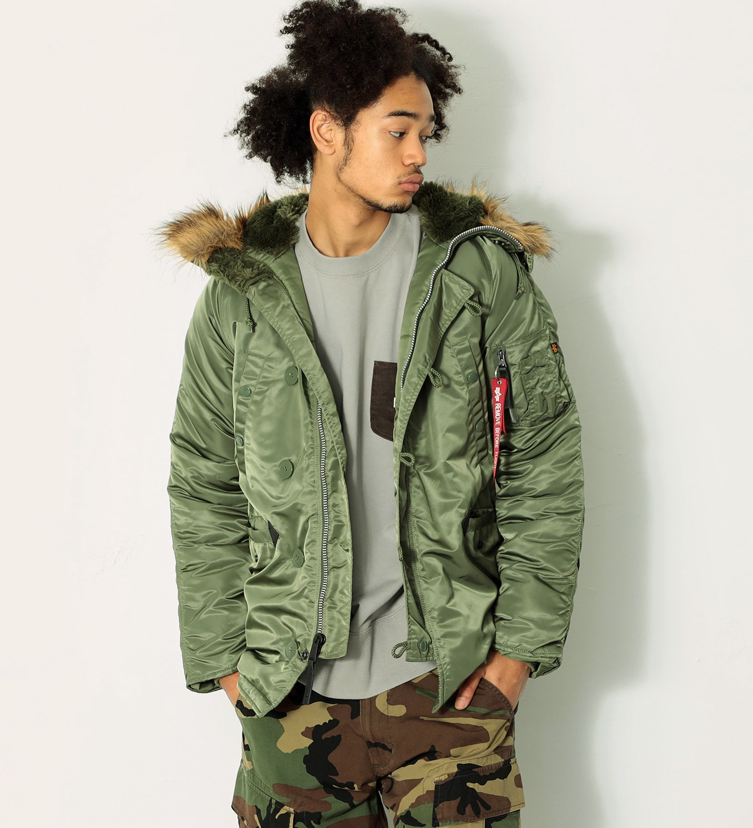 Alpha Industries N-3Bジャケット-