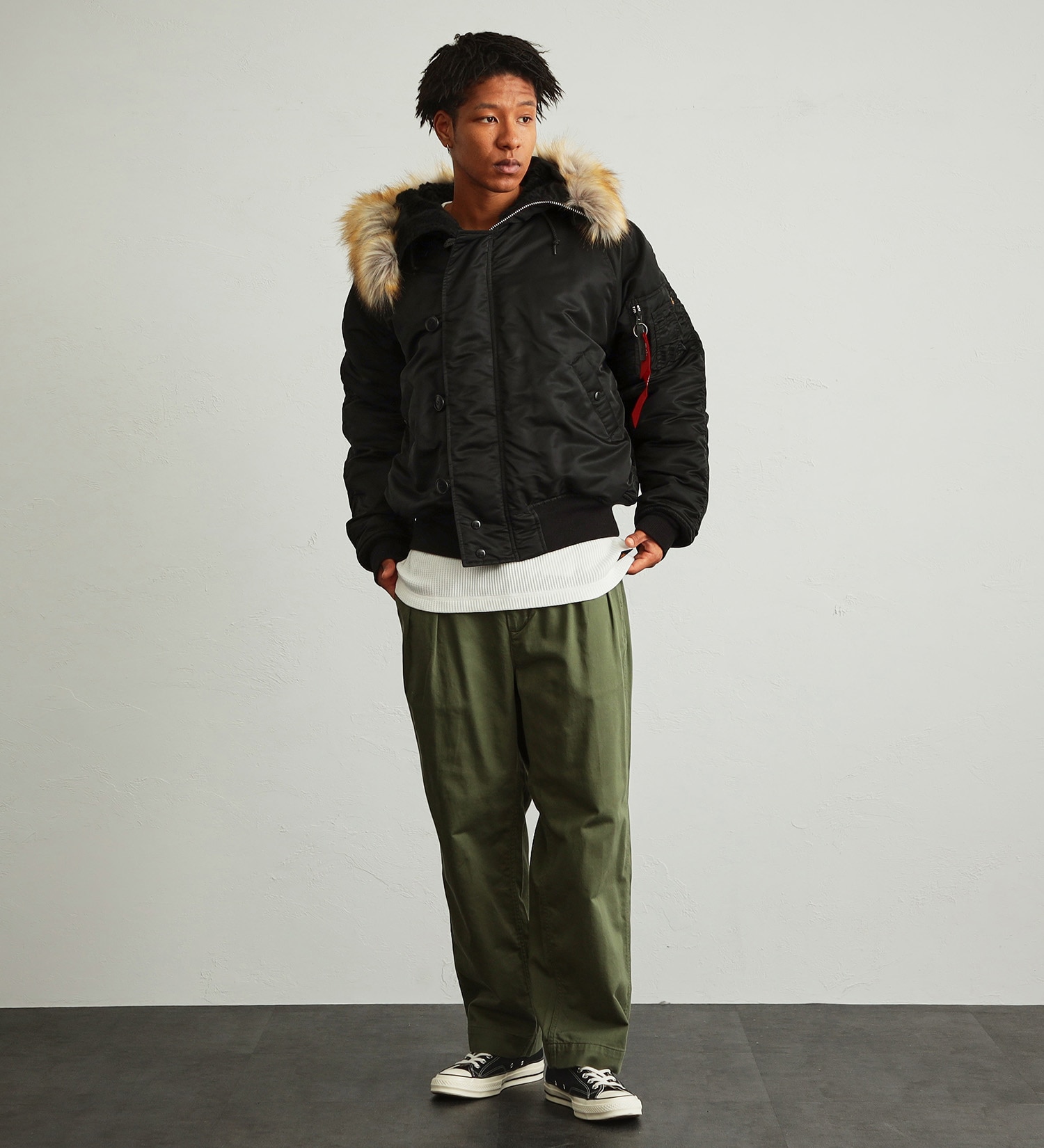 インポート正規品 WTAPS x ALPHA INDUSTRIES N-2B CORE SPEC