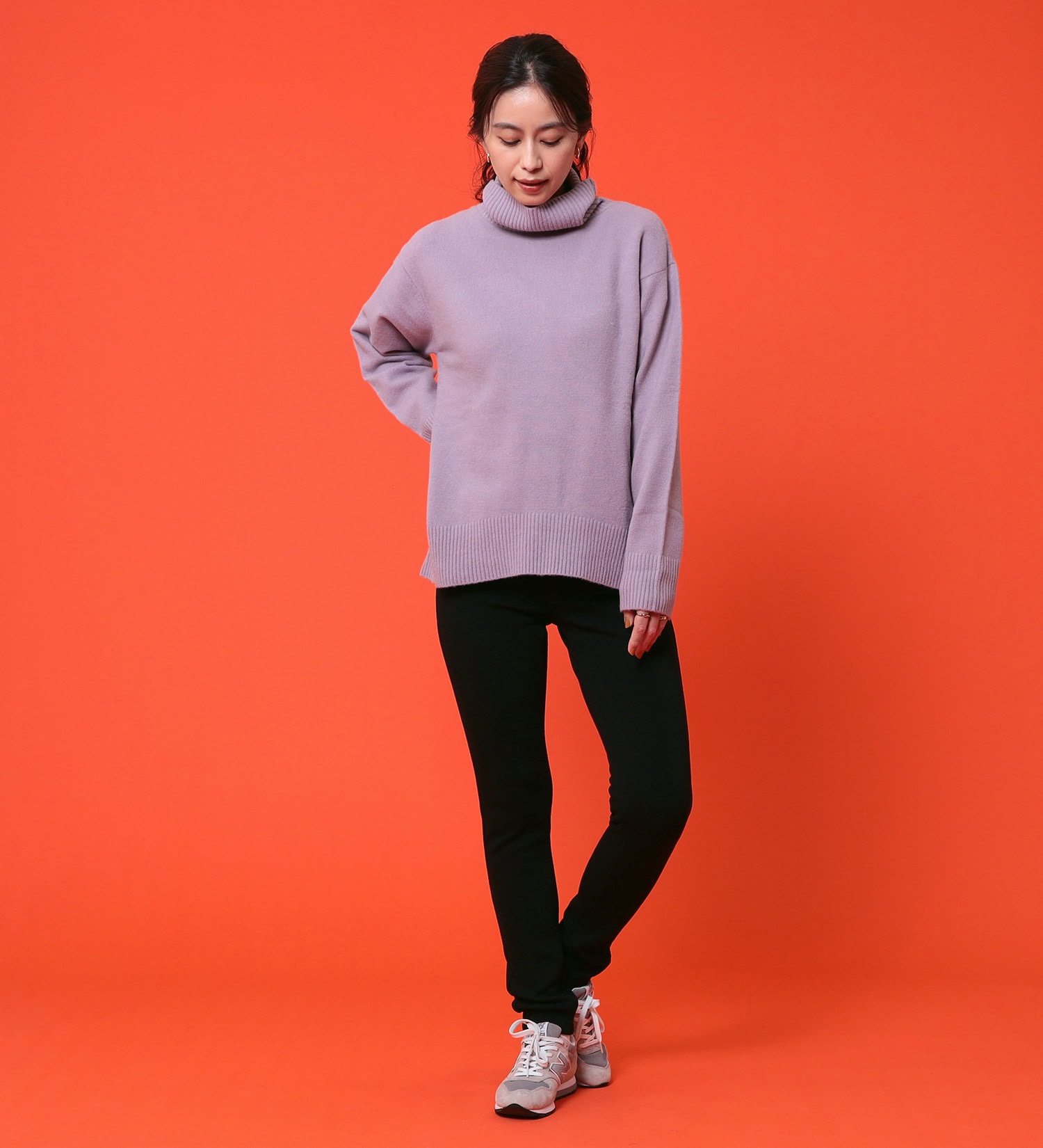 C17(シーセブンティーン)の【BLACKFRIDAY】C17 モコモコスキニーパンツ【暖】|パンツ/パンツ/レディース|ブラック