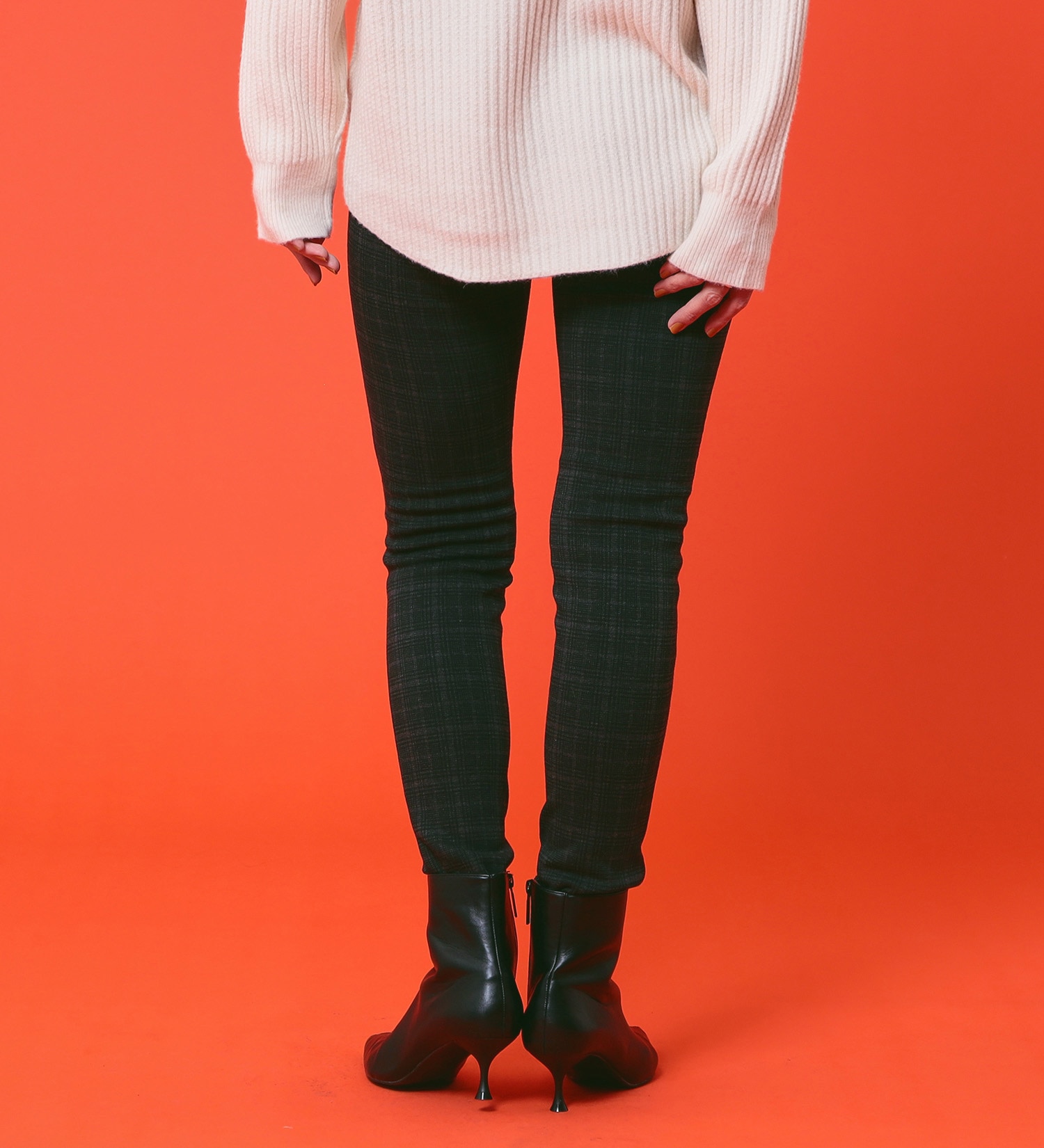 C17(シーセブンティーン)の【BLACKFRIDAY】C17 モコモコスキニーパンツ【暖】|パンツ/パンツ/レディース|チェック