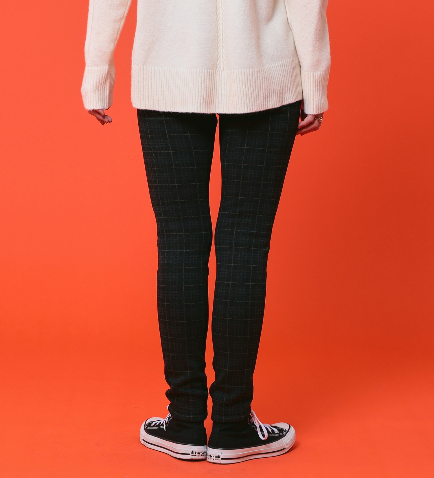 C17(シーセブンティーン)の【BLACKFRIDAY】C17 モコモコスキニーパンツ【暖】|パンツ/パンツ/レディース|チェック1