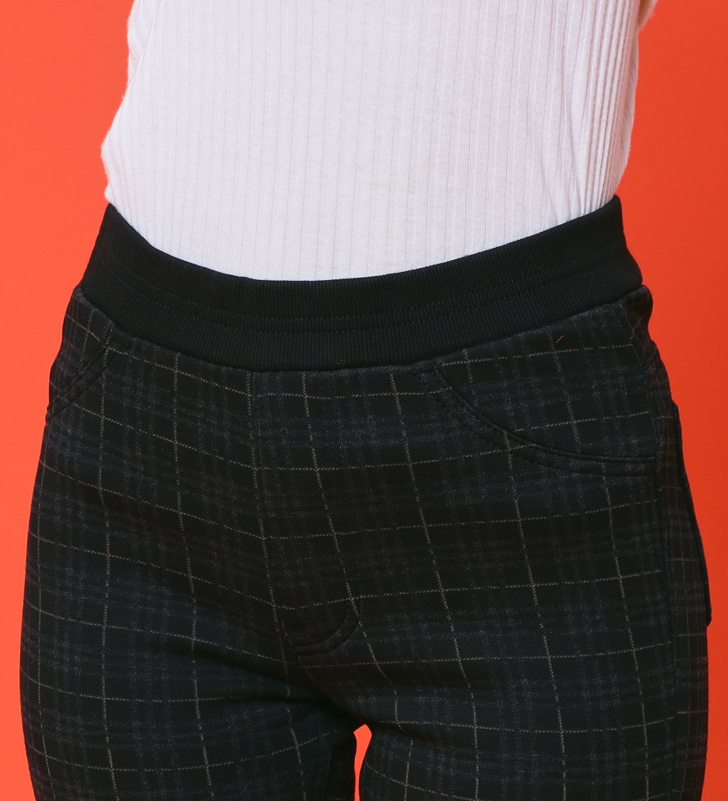 C17(シーセブンティーン)の【BLACKFRIDAY】C17 モコモコスキニーパンツ【暖】|パンツ/パンツ/レディース|チェック1