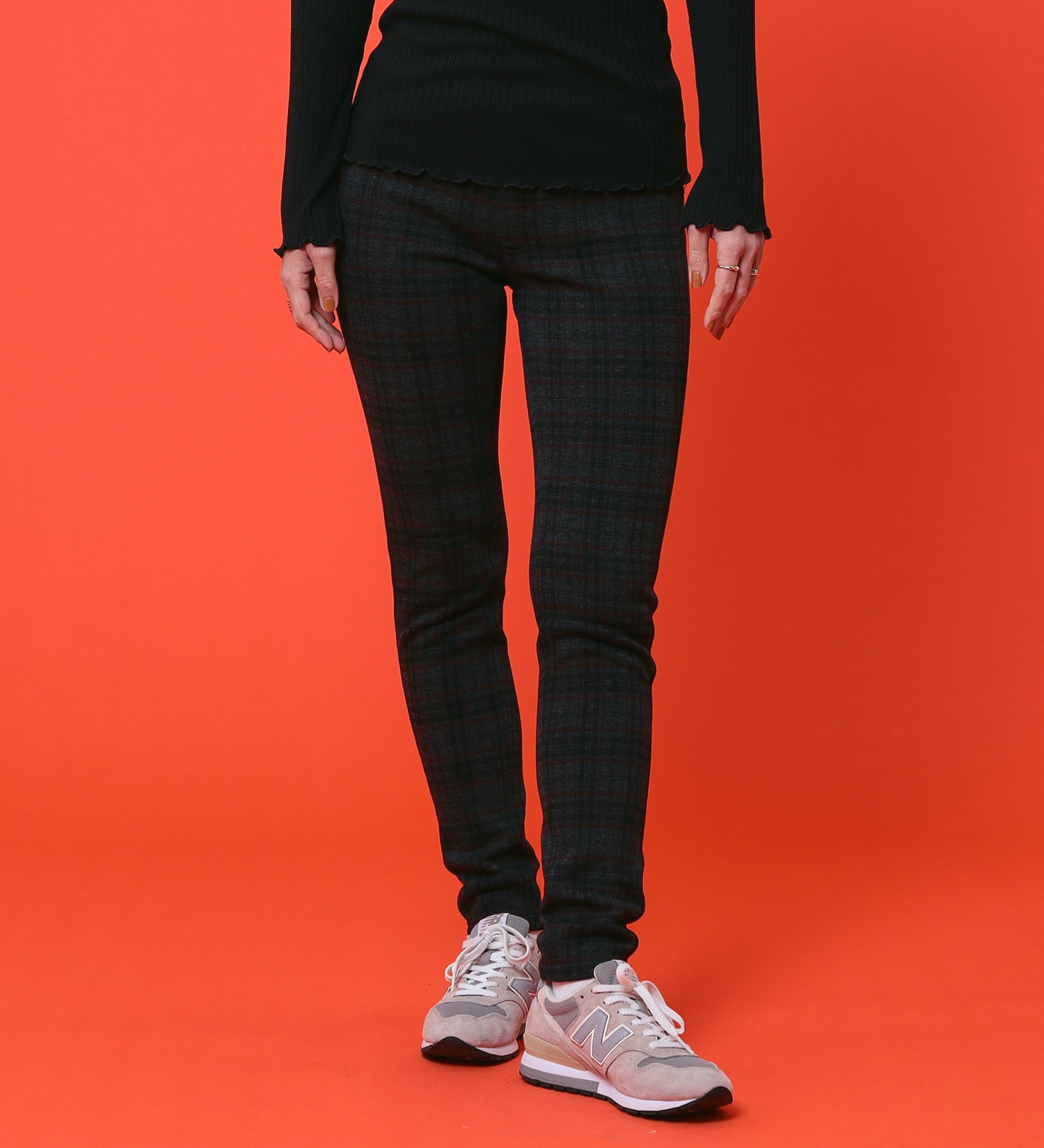 C17(シーセブンティーン)の【BLACKFRIDAY】C17 モコモコスキニーパンツ【暖】|パンツ/パンツ/レディース|チェック2