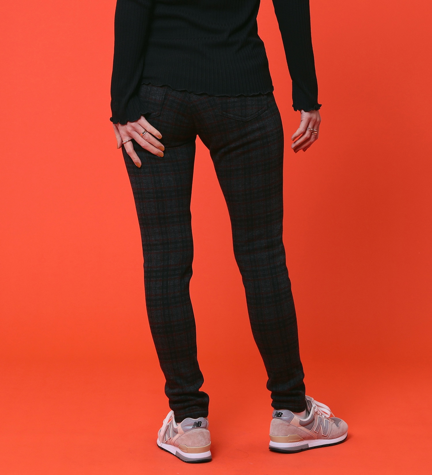 C17(シーセブンティーン)の【BLACKFRIDAY】C17 モコモコスキニーパンツ【暖】|パンツ/パンツ/レディース|チェック2